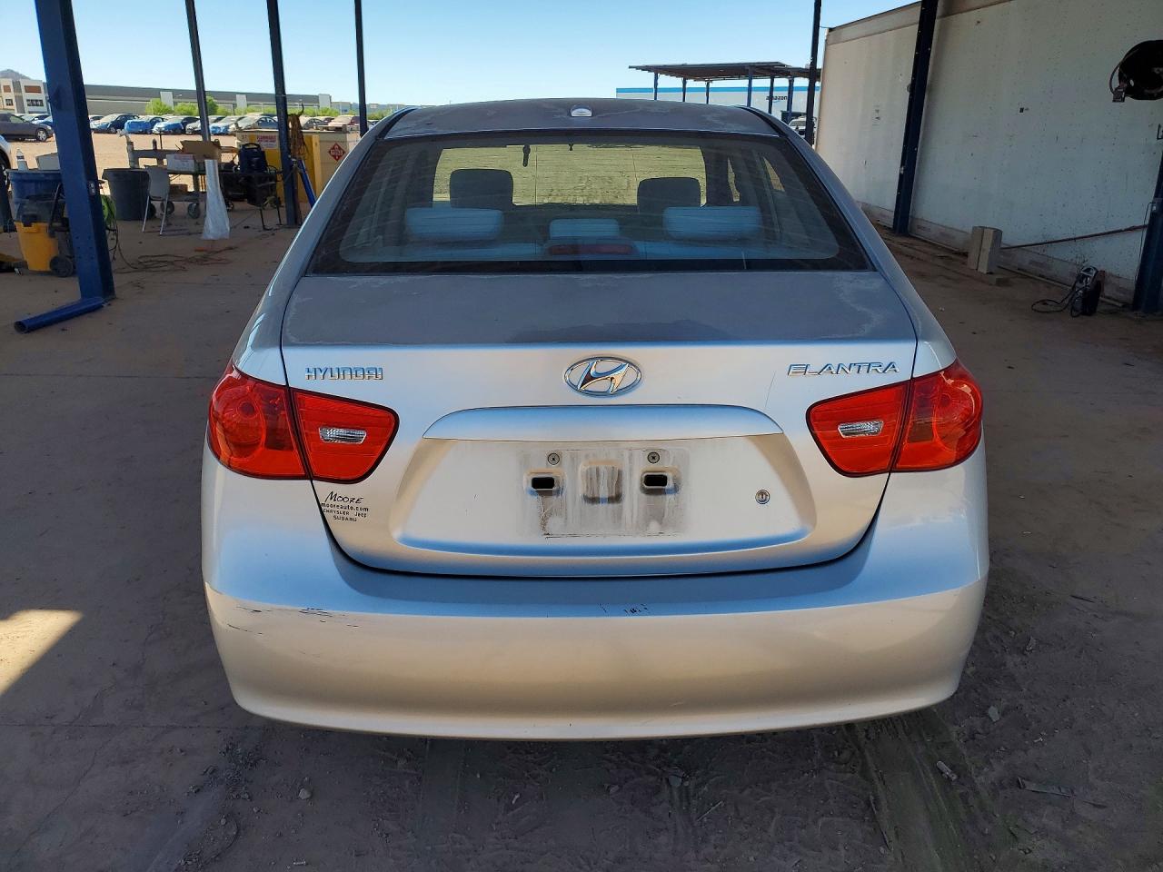 2008 Hyundai Elantra Gls Silver vin: KMHDU46D18U550475