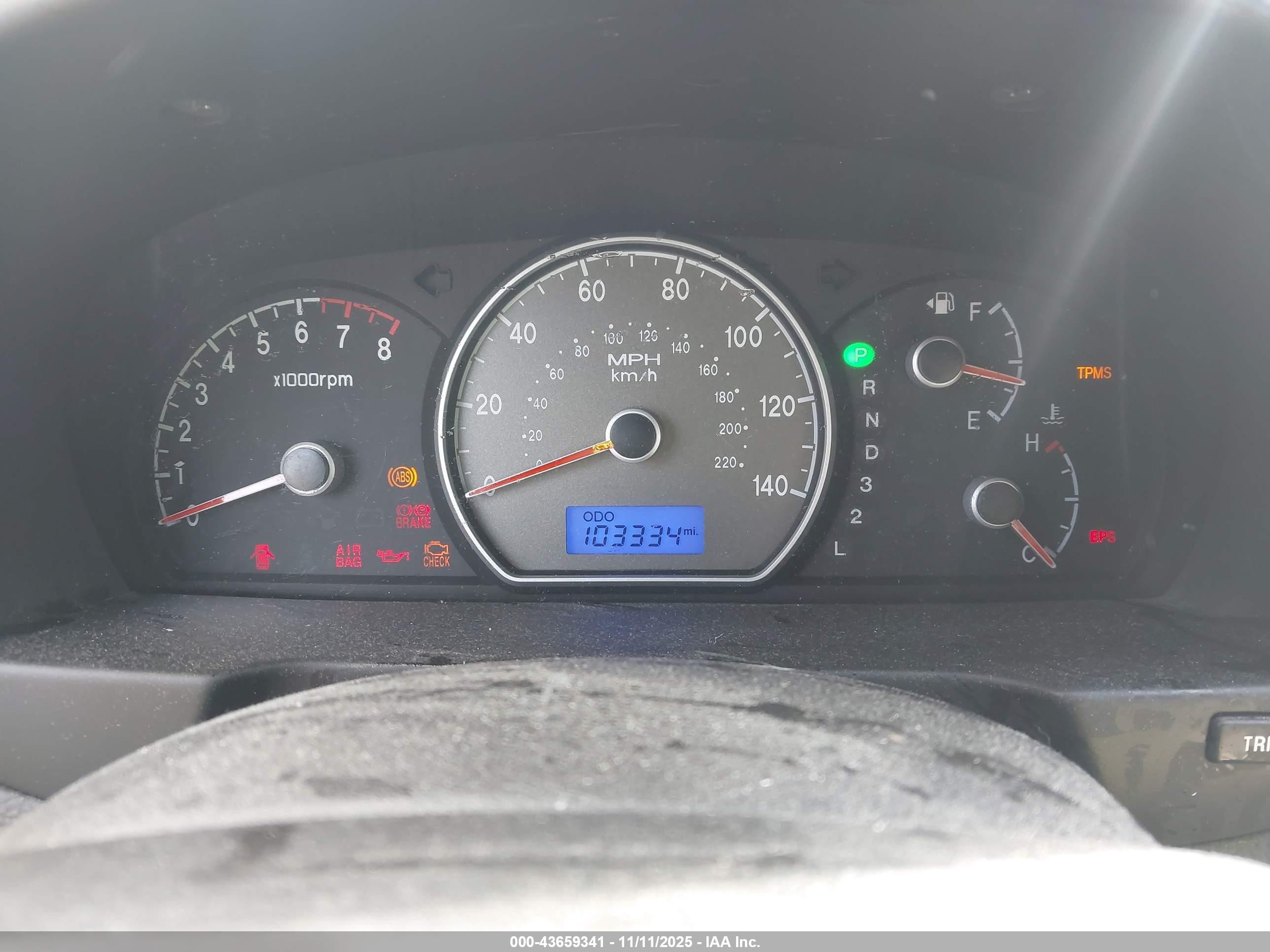 2008 Hyundai Elantra Gls/se Navy vin: KMHDU46D18U585985