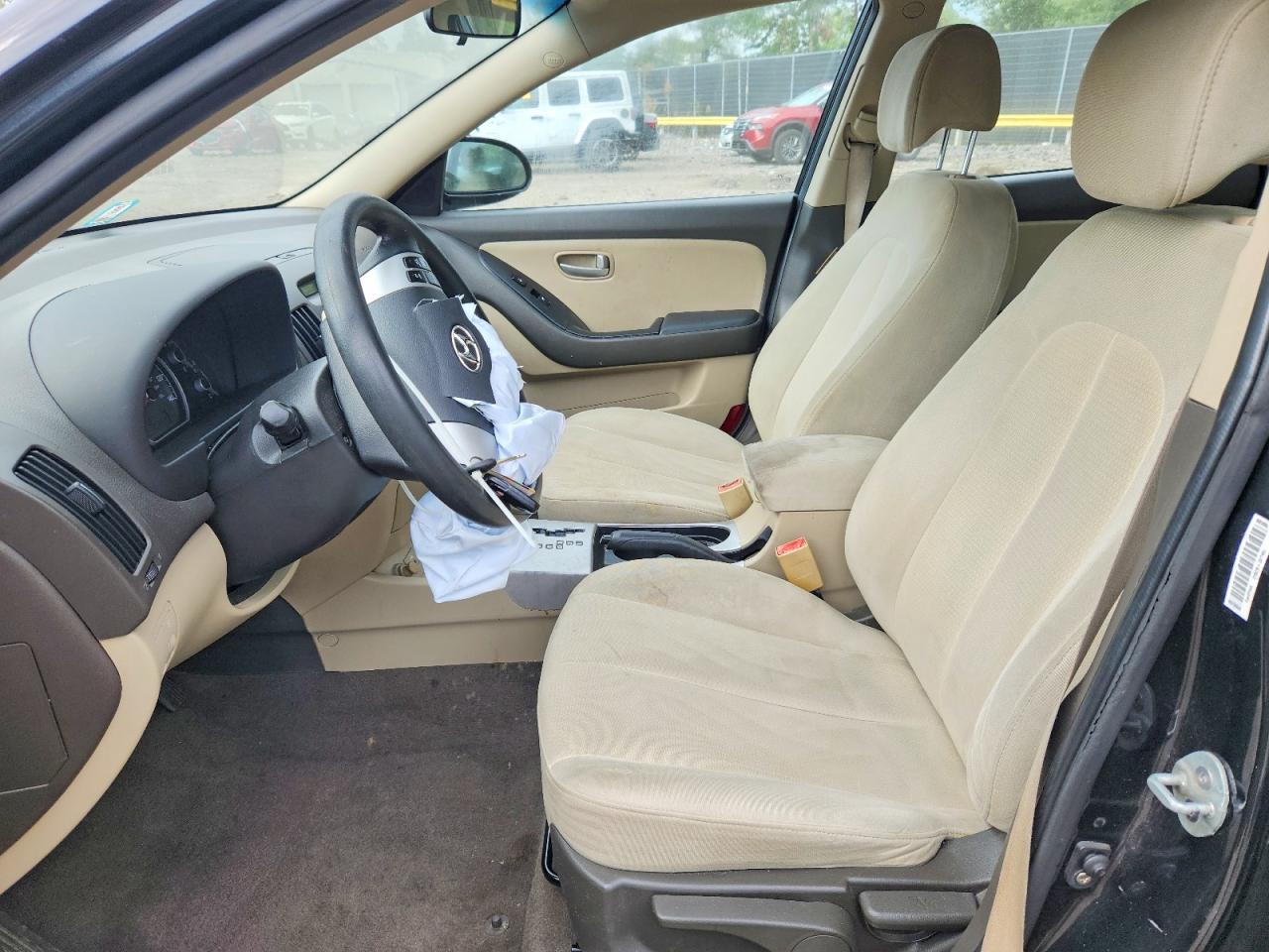 2009 Hyundai Elantra Gls Black vin: KMHDU46D19U596938