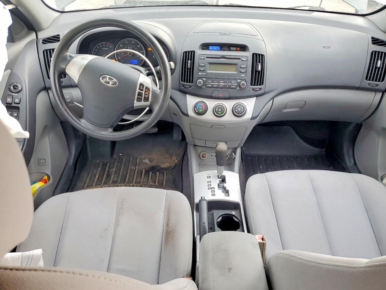 2009 Hyundai Elantra Gls Gray vin: KMHDU46D19U651016