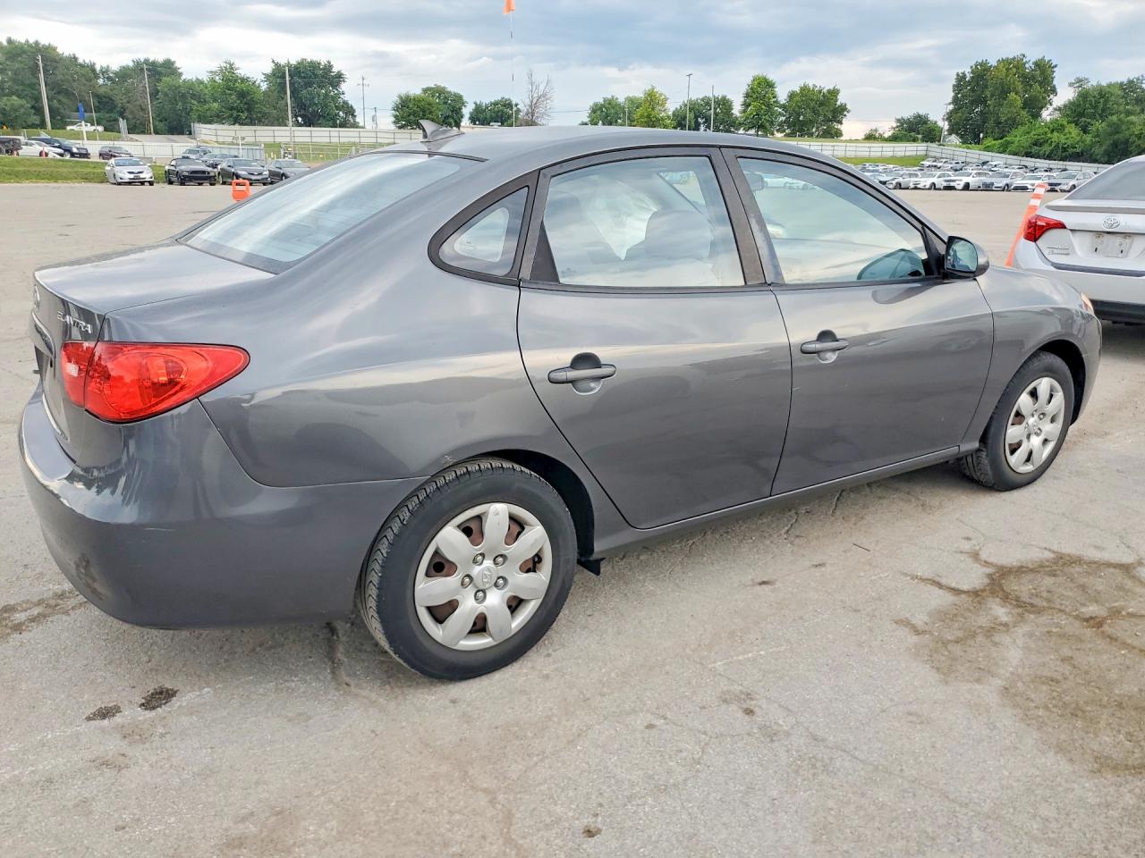 2009 Hyundai Elantra Gls Gray vin: KMHDU46D19U651016