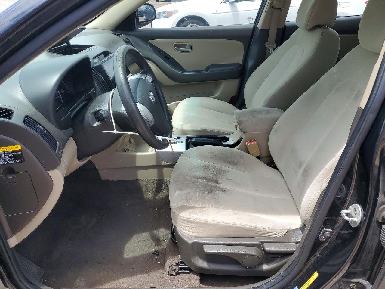 2009 Hyundai Elantra Gls Черный vin: KMHDU46D19U651730