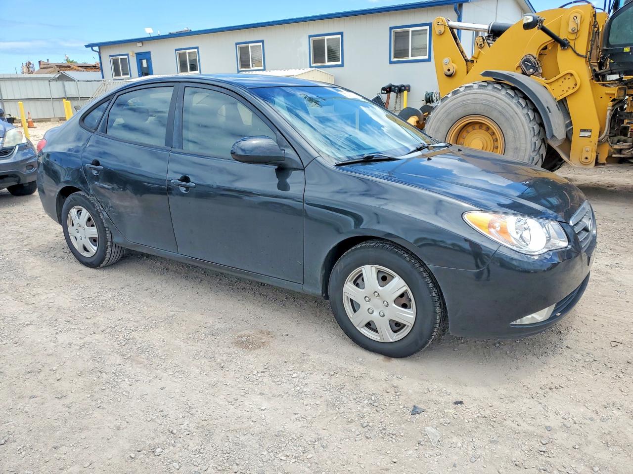 2009 Hyundai Elantra Gls Черный vin: KMHDU46D19U651730
