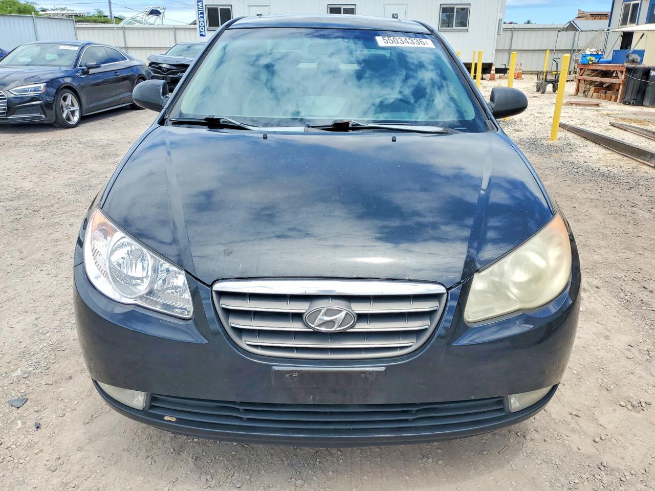 2009 Hyundai Elantra Gls Черный vin: KMHDU46D19U651730