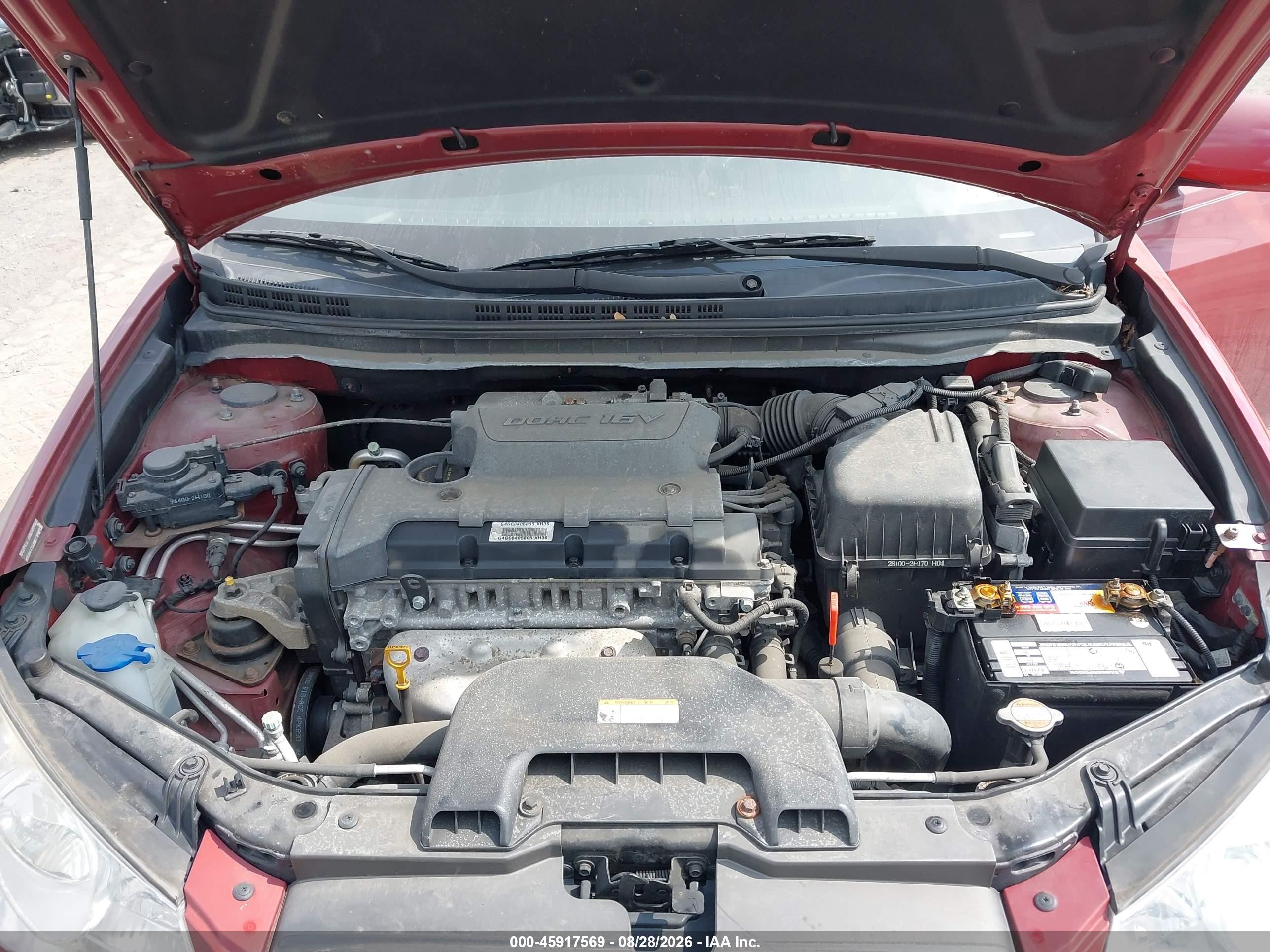 2009 Hyundai Elantra Se Red vin: KMHDU46D19U654837