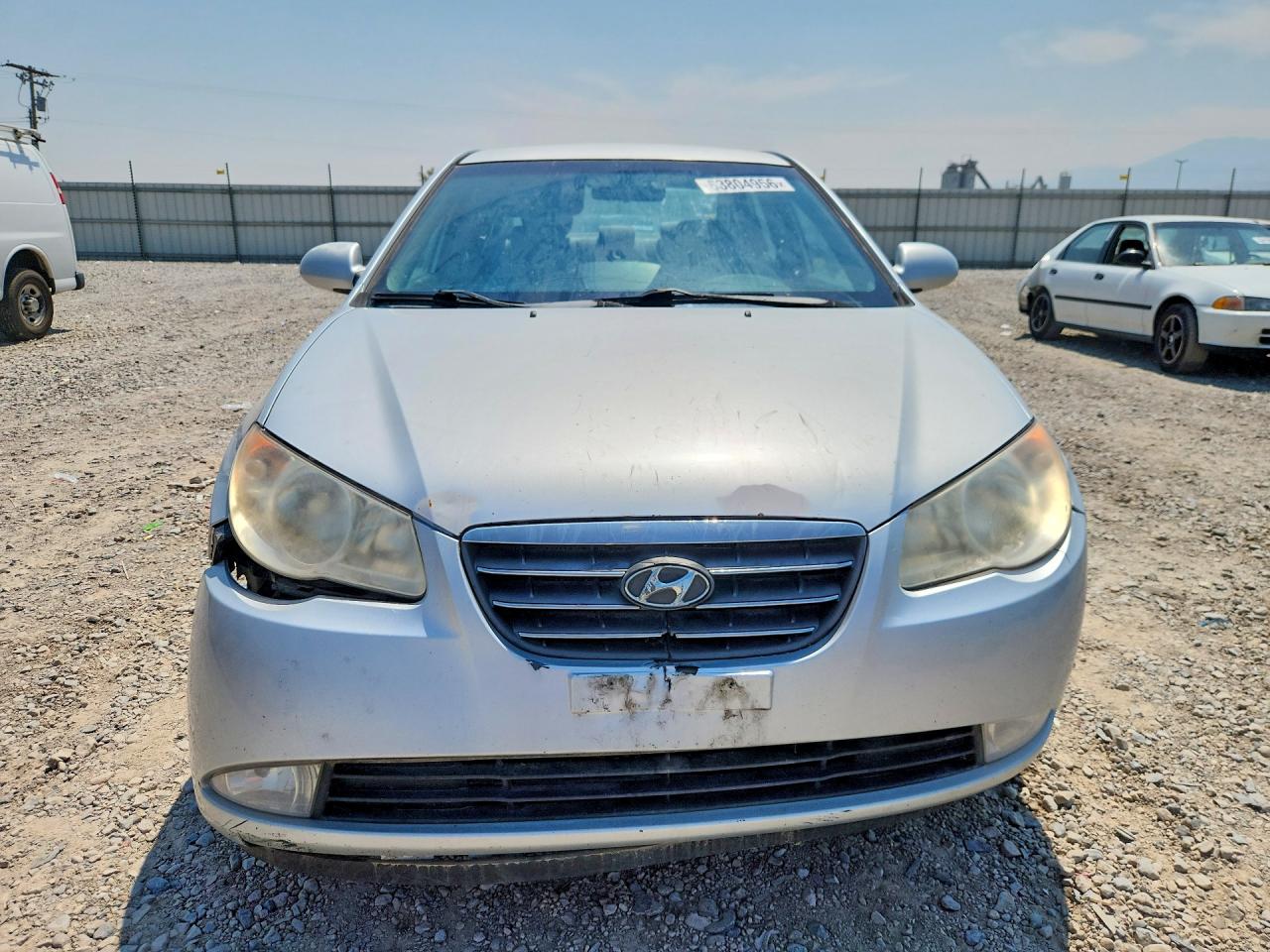 2010 Hyundai Elantra Se Silver vin: KMHDU46D19U661769