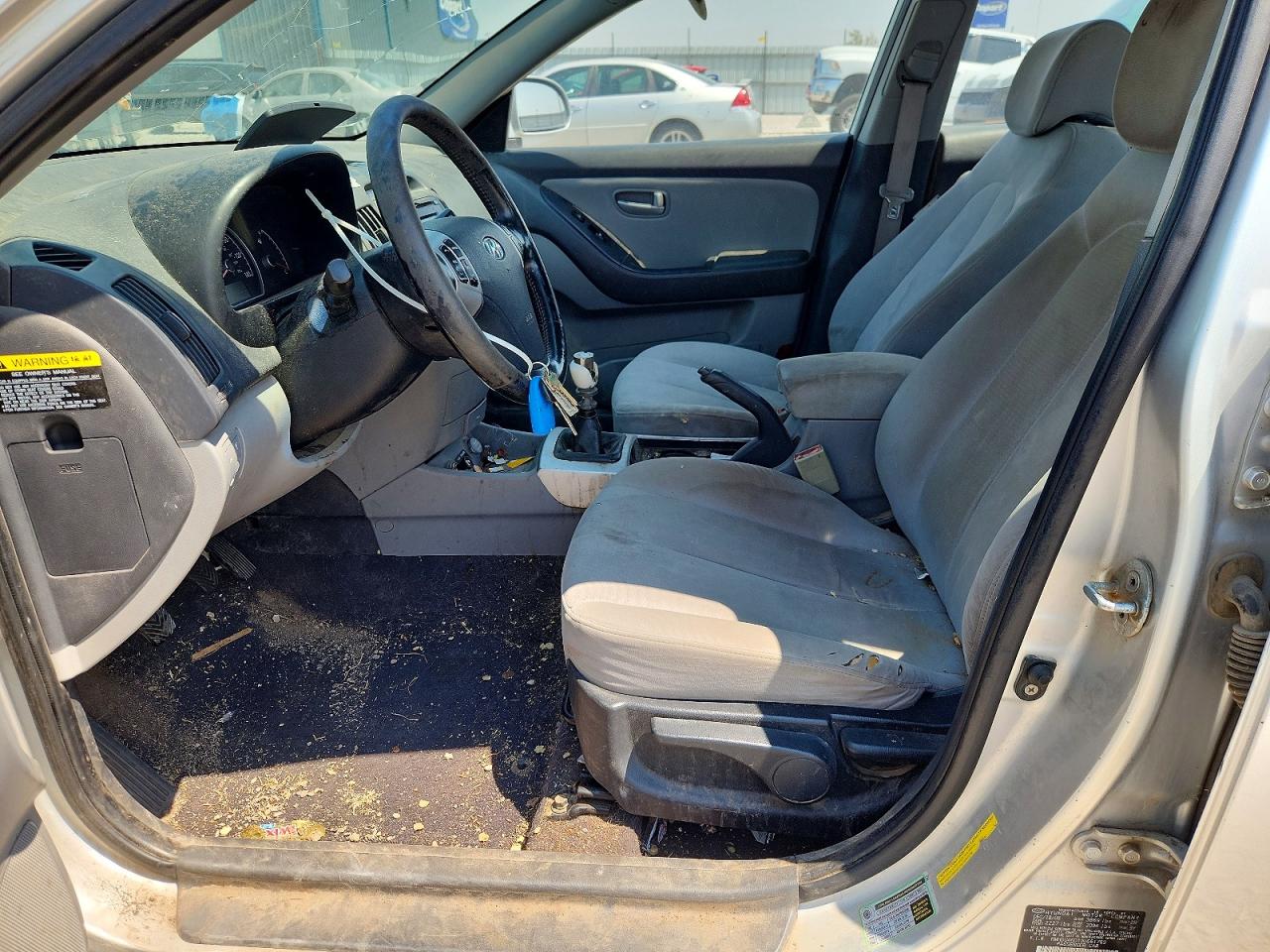 2010 Hyundai Elantra Se Silver vin: KMHDU46D19U661769
