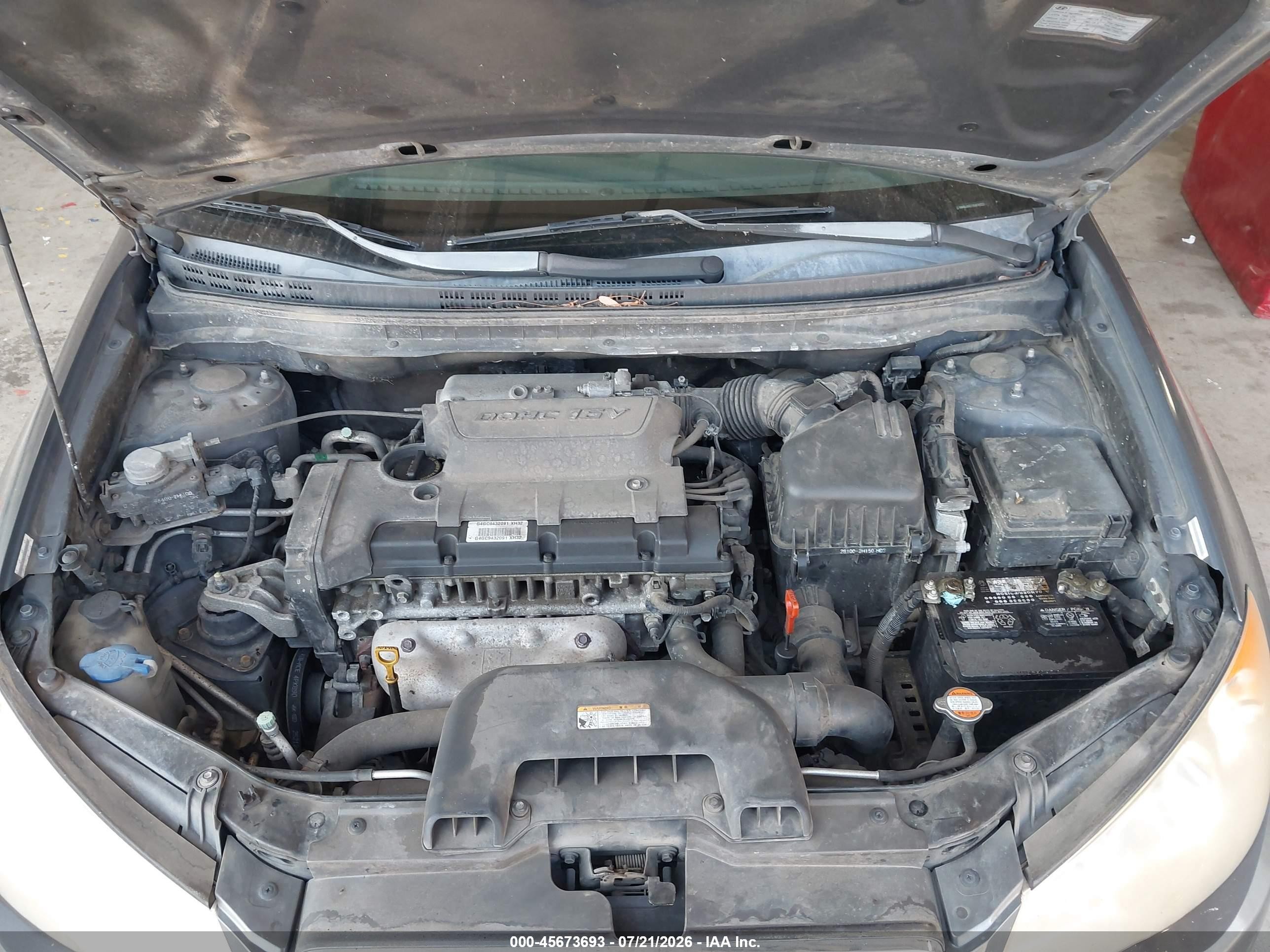 2009 Hyundai Elantra Gls Gray vin: KMHDU46D19U676322