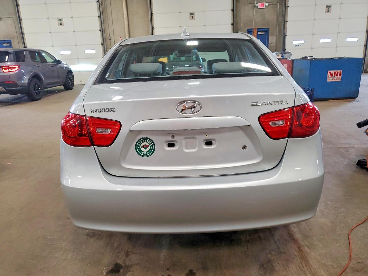 2009 Hyundai Elantra Gls Silver vin: KMHDU46D19U688843