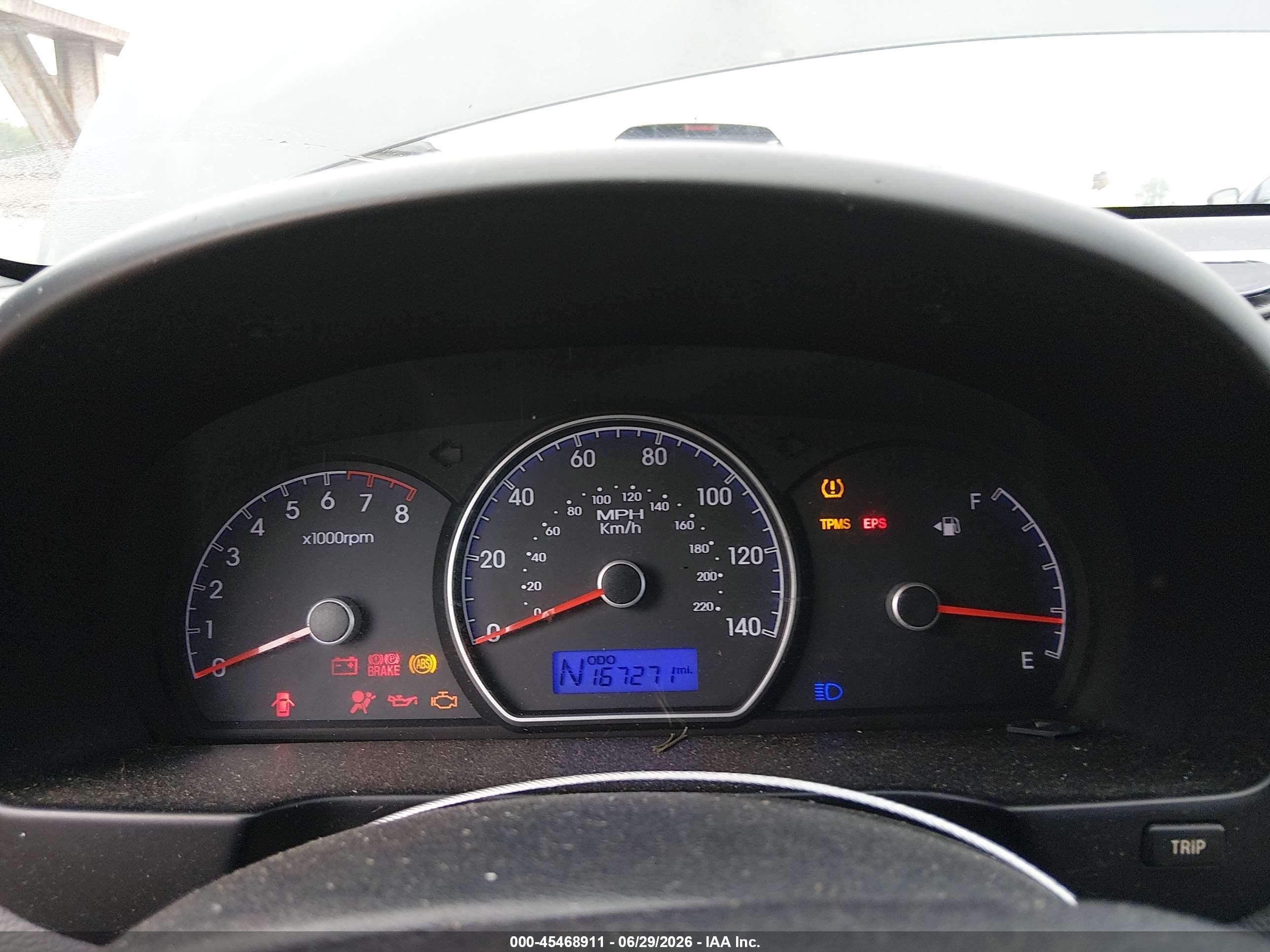 2009 Hyundai Elantra Gls Серый vin: KMHDU46D19U728287