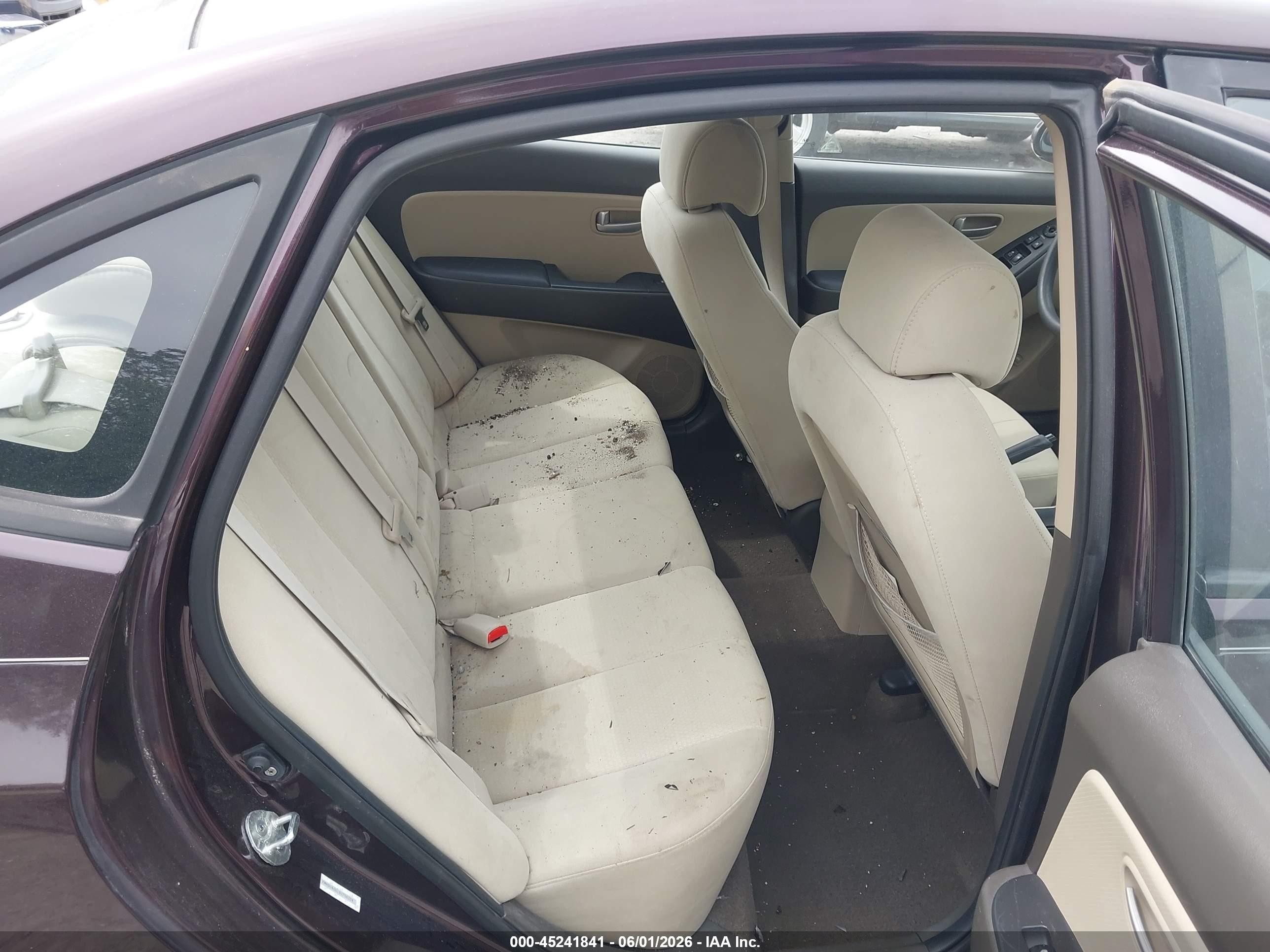 2009 Hyundai Elantra Gls Maroon vin: KMHDU46D19U756204