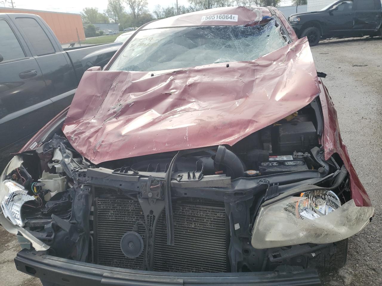 2007 Hyundai Elantra Gls Бордовый vin: KMHDU46D27U029019