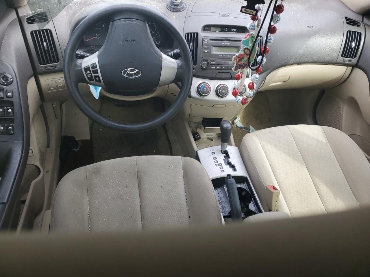 2007 Hyundai Elantra Gls Бордовый vin: KMHDU46D27U029019