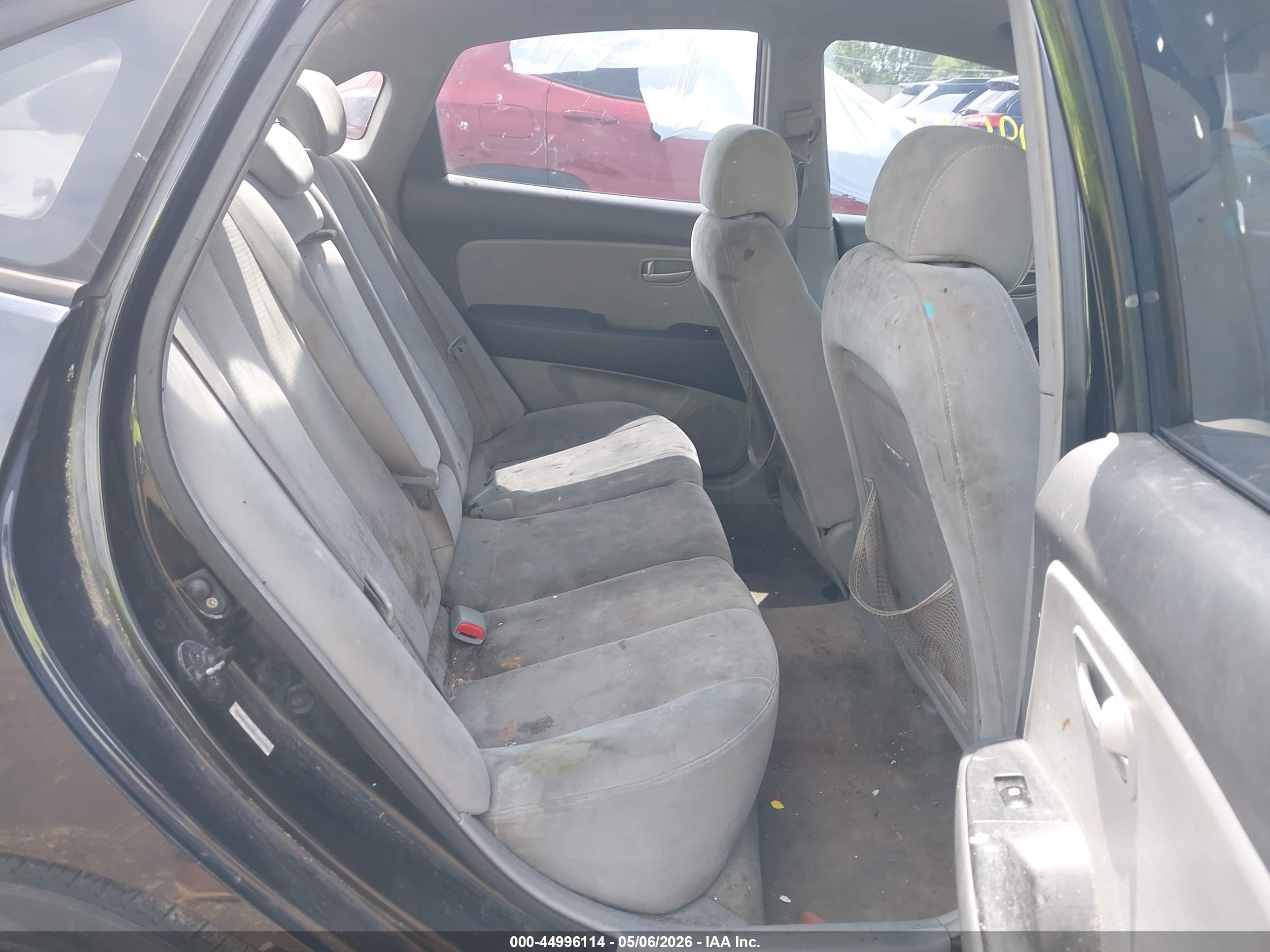 2007 Hyundai Elantra Gls/limited/se Black vin: KMHDU46D27U033622
