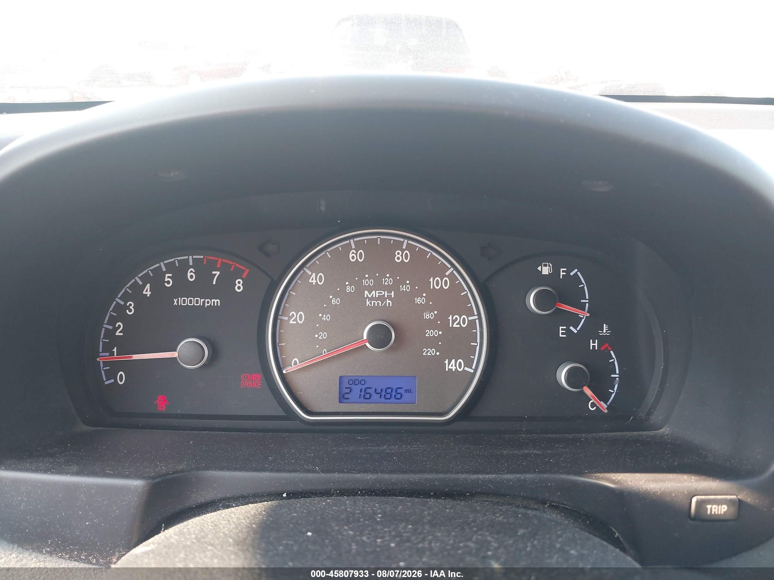 2007 Hyundai Elantra Gls/ltd/se Blue vin: KMHDU46D27U039016
