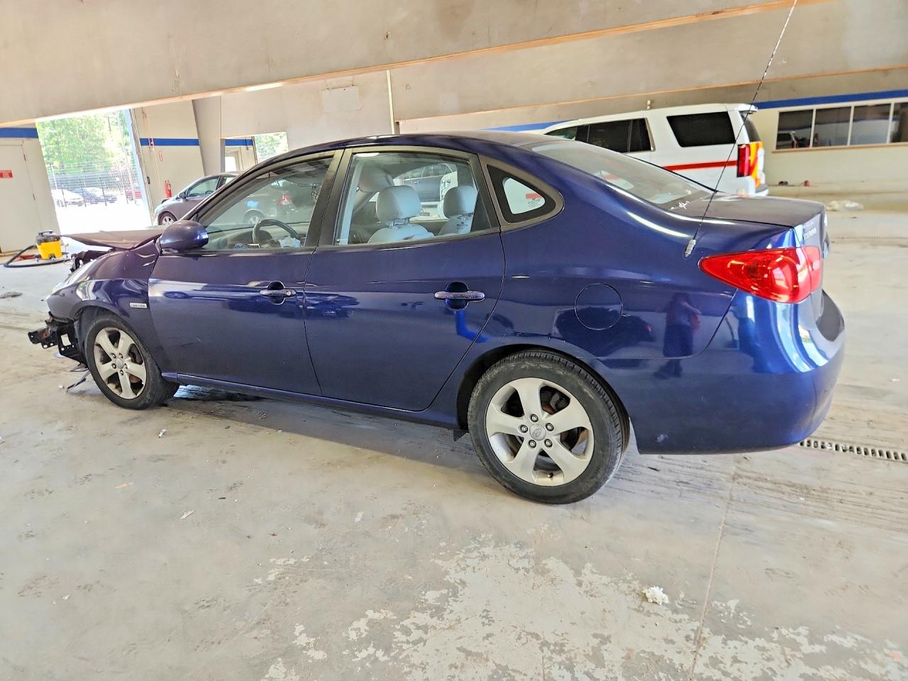 2007 Hyundai Elantra Gls Blue vin: KMHDU46D27U098373