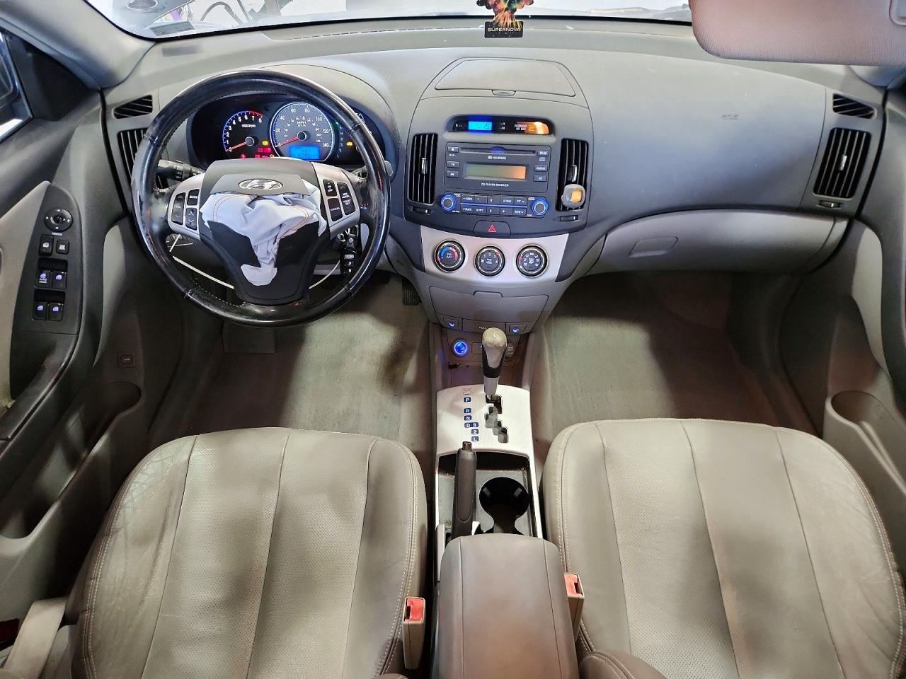 2007 Hyundai Elantra Gls Blue vin: KMHDU46D27U098373