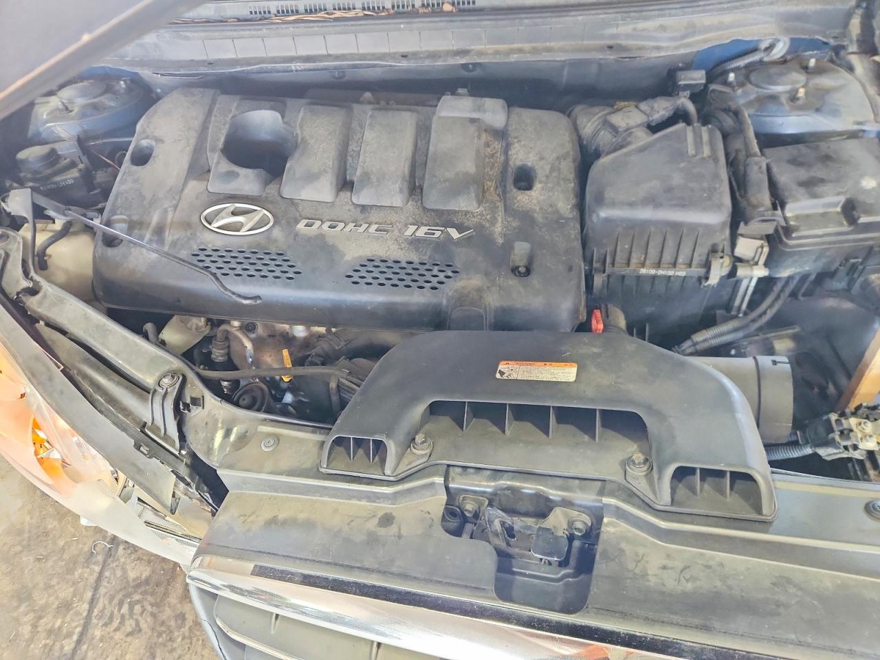 2007 Hyundai Elantra Gls Blue vin: KMHDU46D27U098373