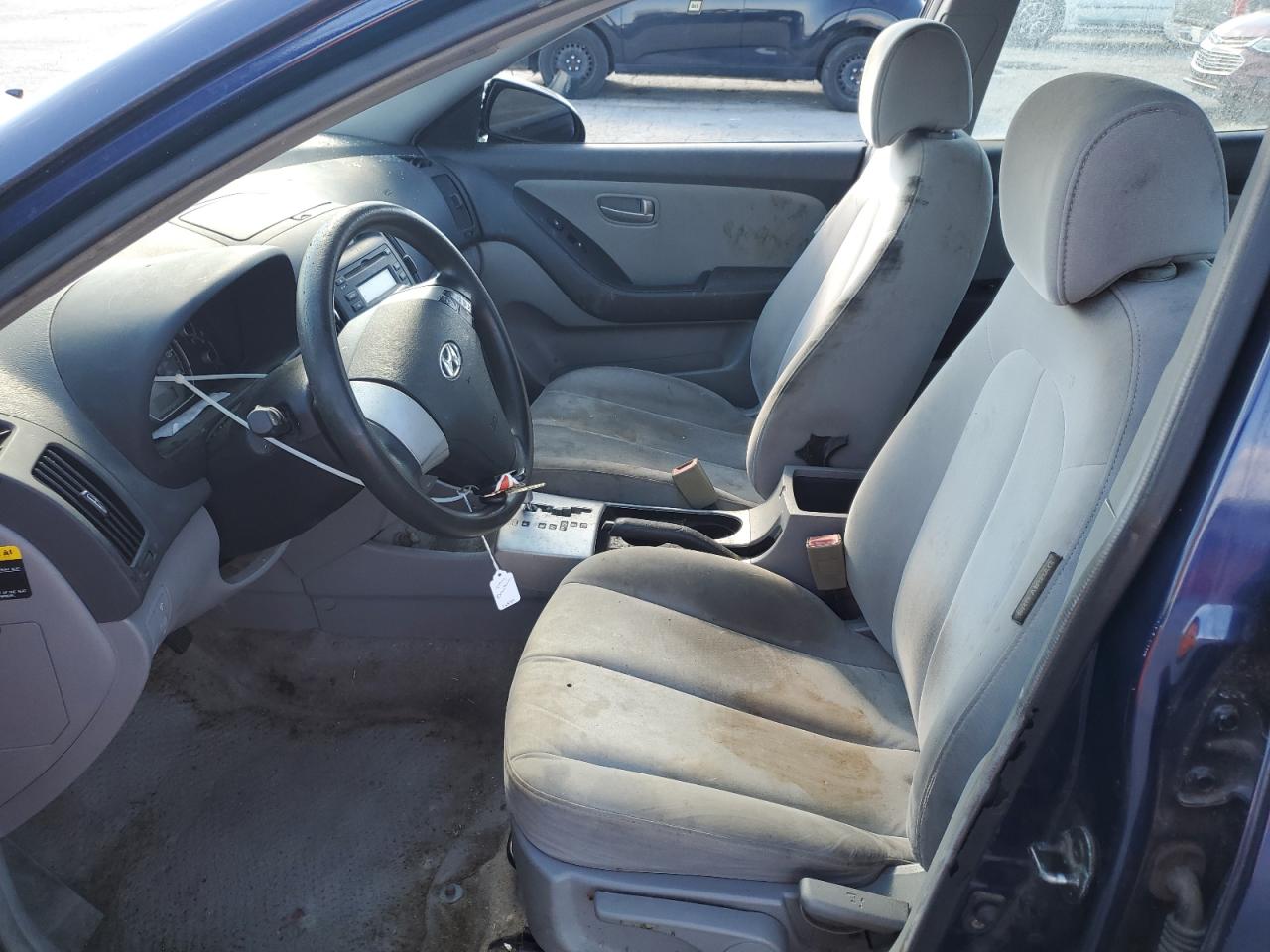 2007 Hyundai Elantra Gls Blue vin: KMHDU46D27U176215
