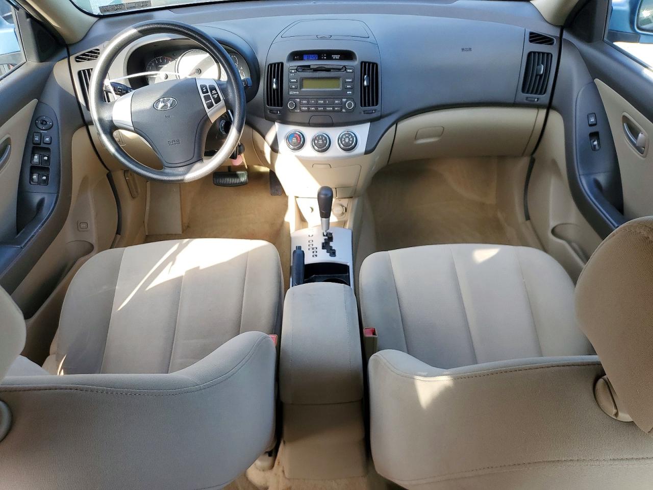 2007 Hyundai Elantra Gls Blue vin: KMHDU46D27U202196
