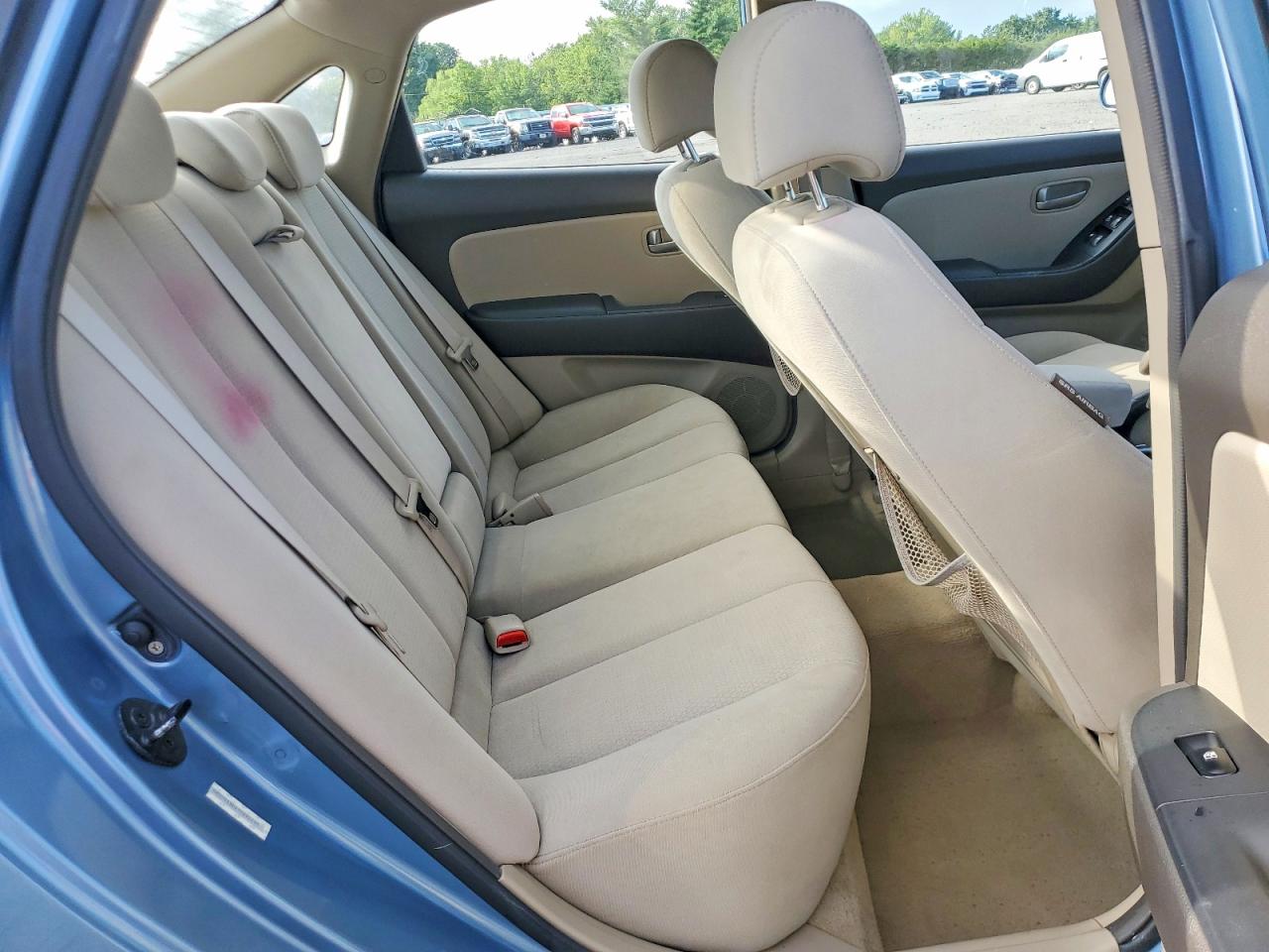 2007 Hyundai Elantra Gls Blue vin: KMHDU46D27U202196
