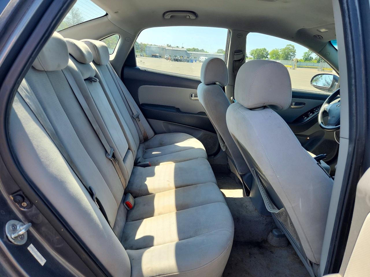 2007 Hyundai Elantra Gls Gray vin: KMHDU46D27U218995