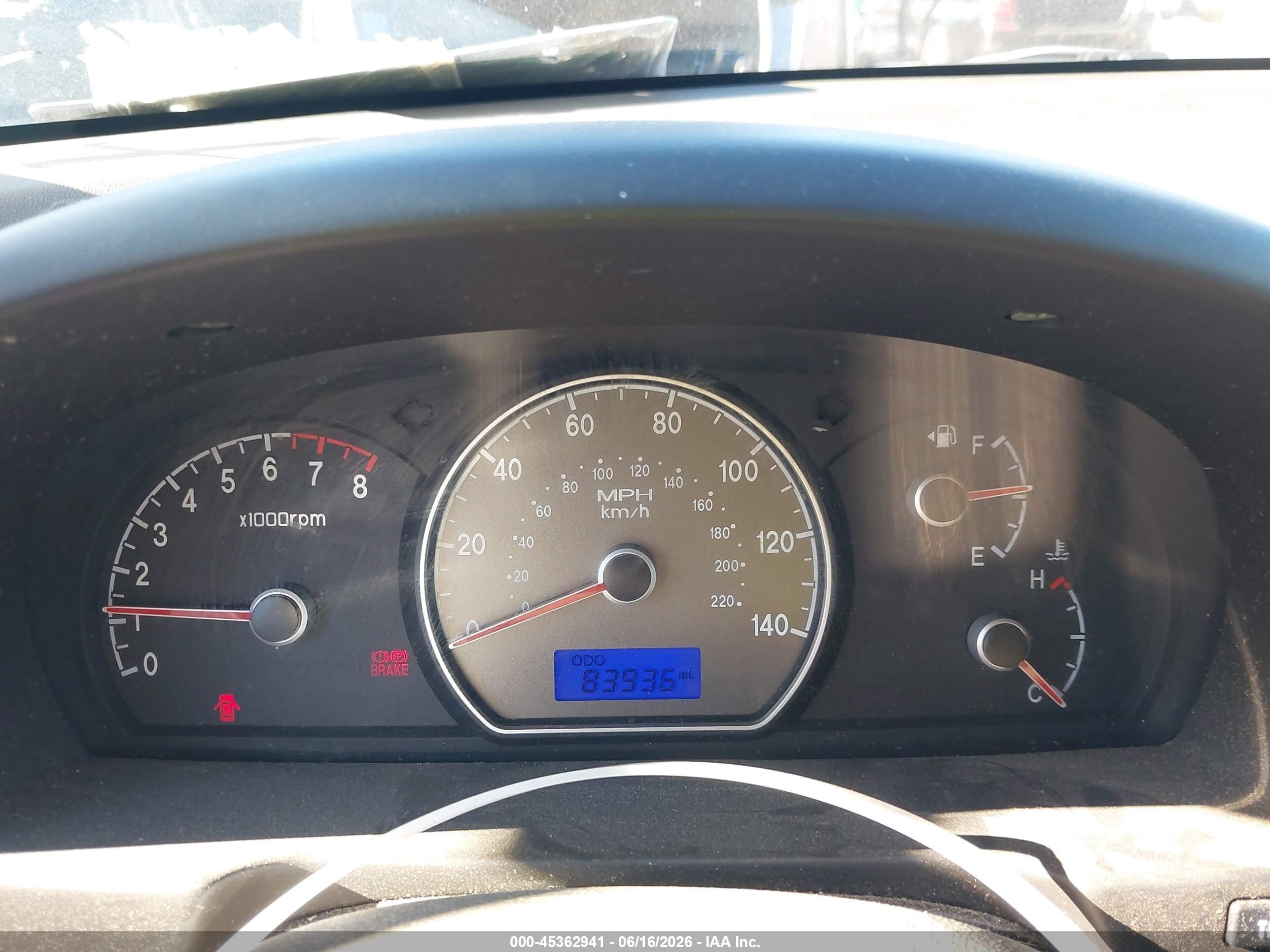 2007 Hyundai Elantra Gls/limited/ltd/se Blue vin: KMHDU46D27U253973