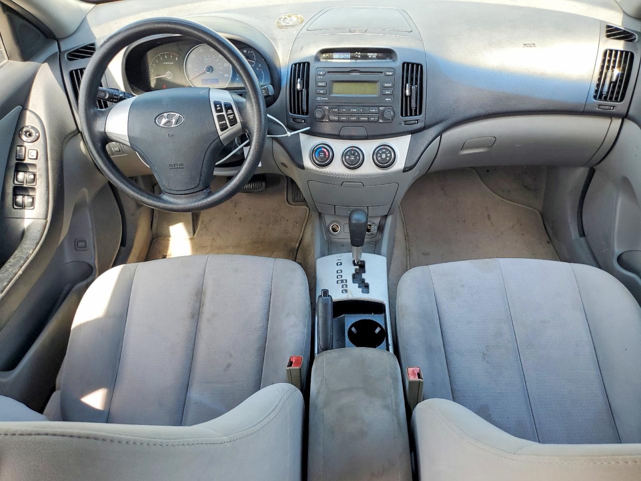 2008 Hyundai Elantra Gls Gray vin: KMHDU46D28U313378