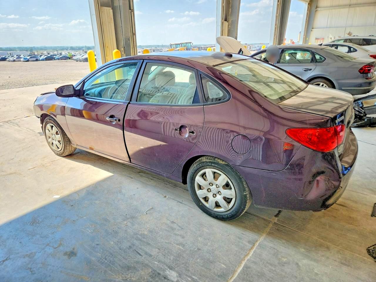 2008 Hyundai Elantra Gls Purple vin: KMHDU46D28U341911