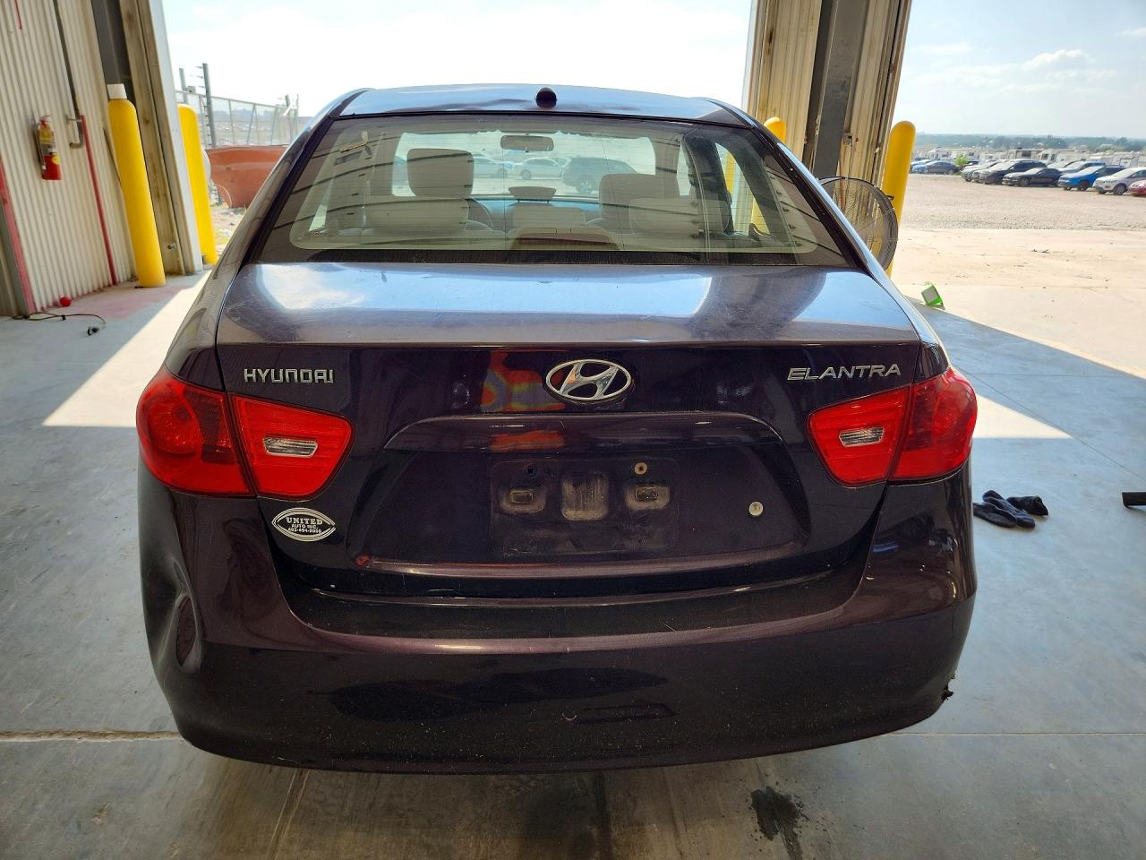 2008 Hyundai Elantra Gls Purple vin: KMHDU46D28U341911