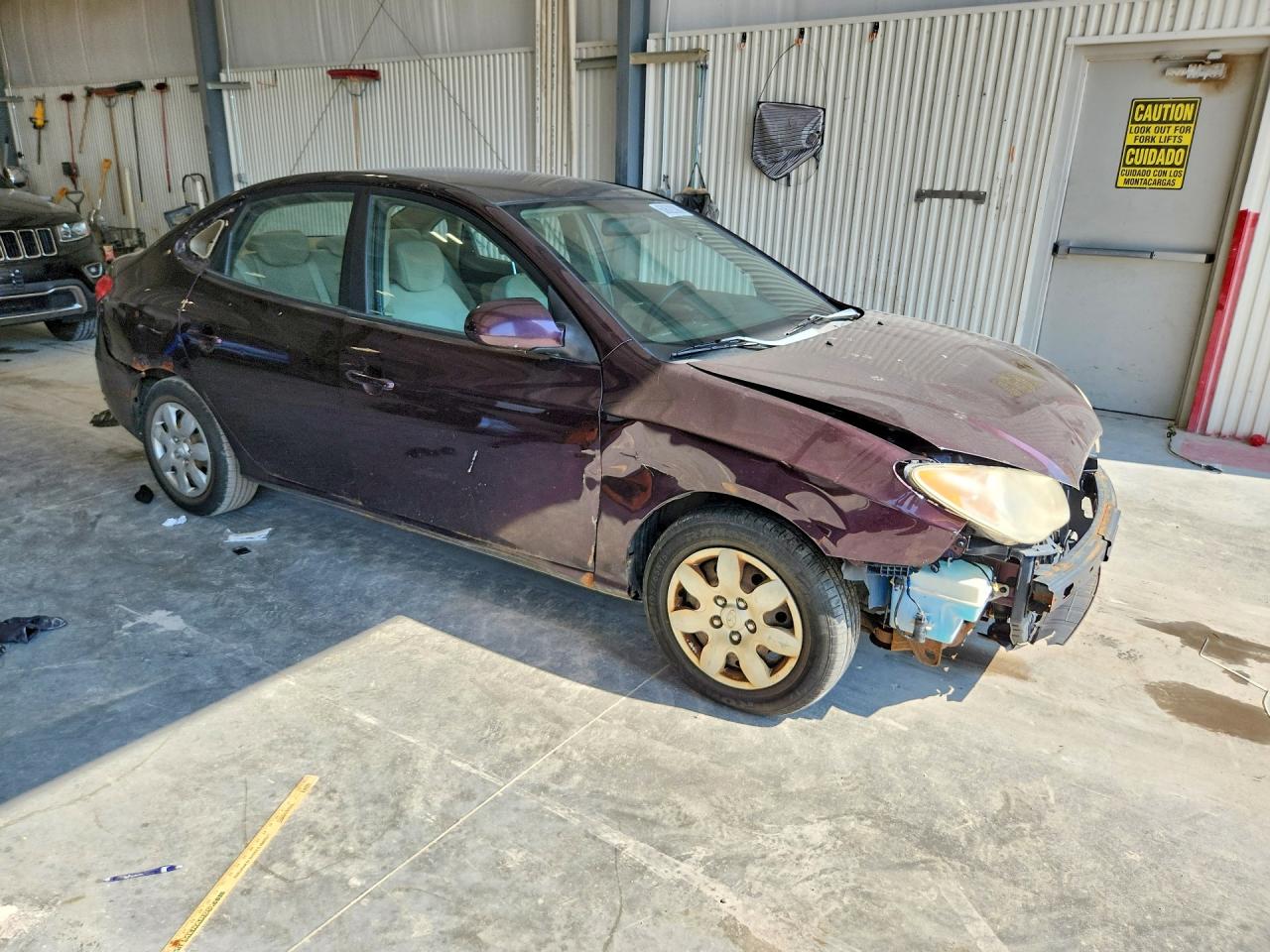 2008 Hyundai Elantra Gls Purple vin: KMHDU46D28U341911