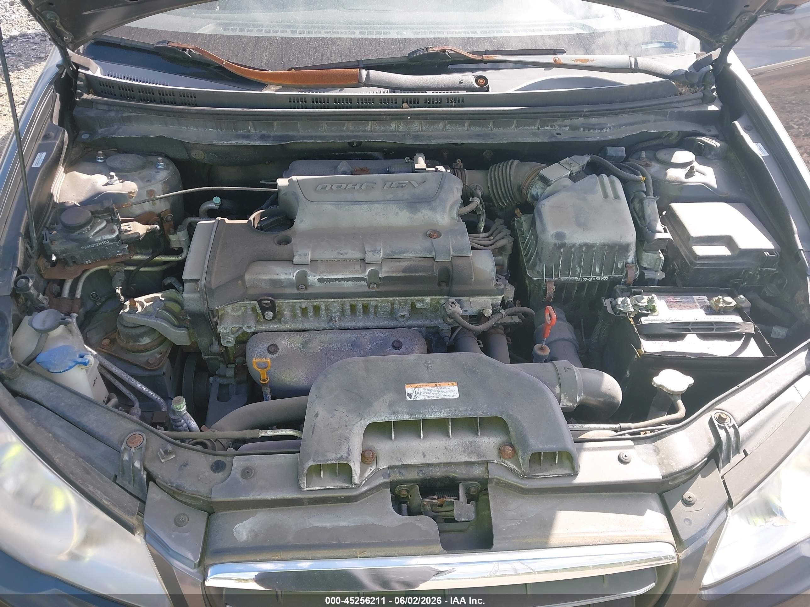 2008 Hyundai Elantra Gls/se Gray vin: KMHDU46D28U386508
