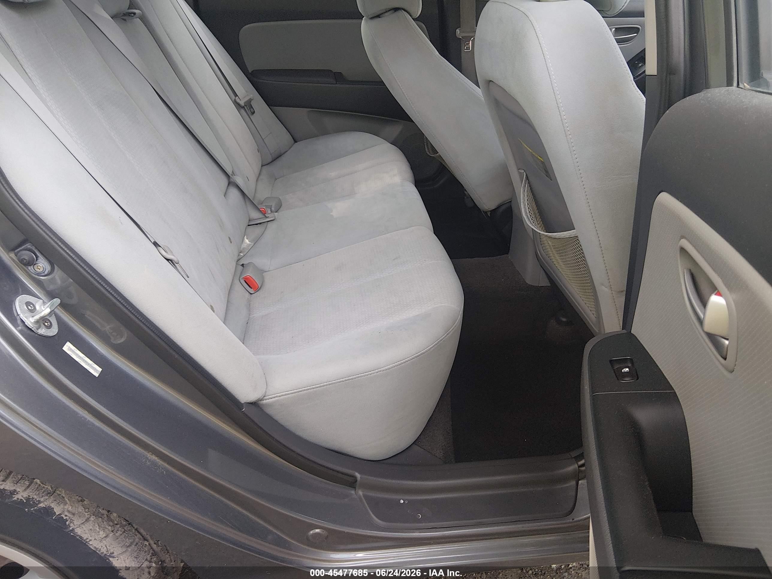 2008 Hyundai Elantra Gls/se Gray vin: KMHDU46D28U410032