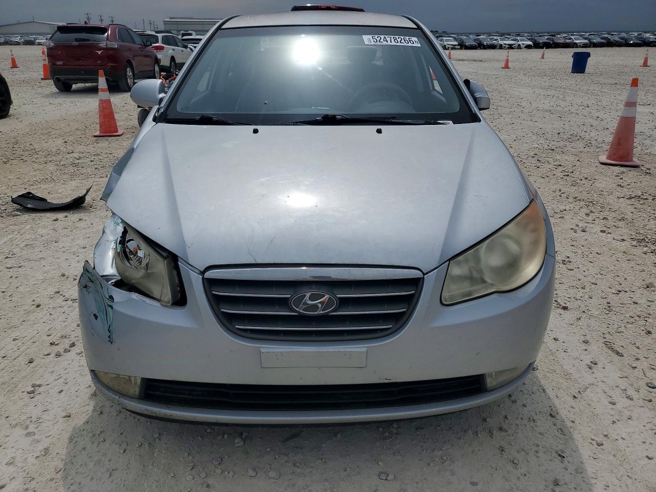 2008 Hyundai Elantra Gls Silver vin: KMHDU46D28U416266