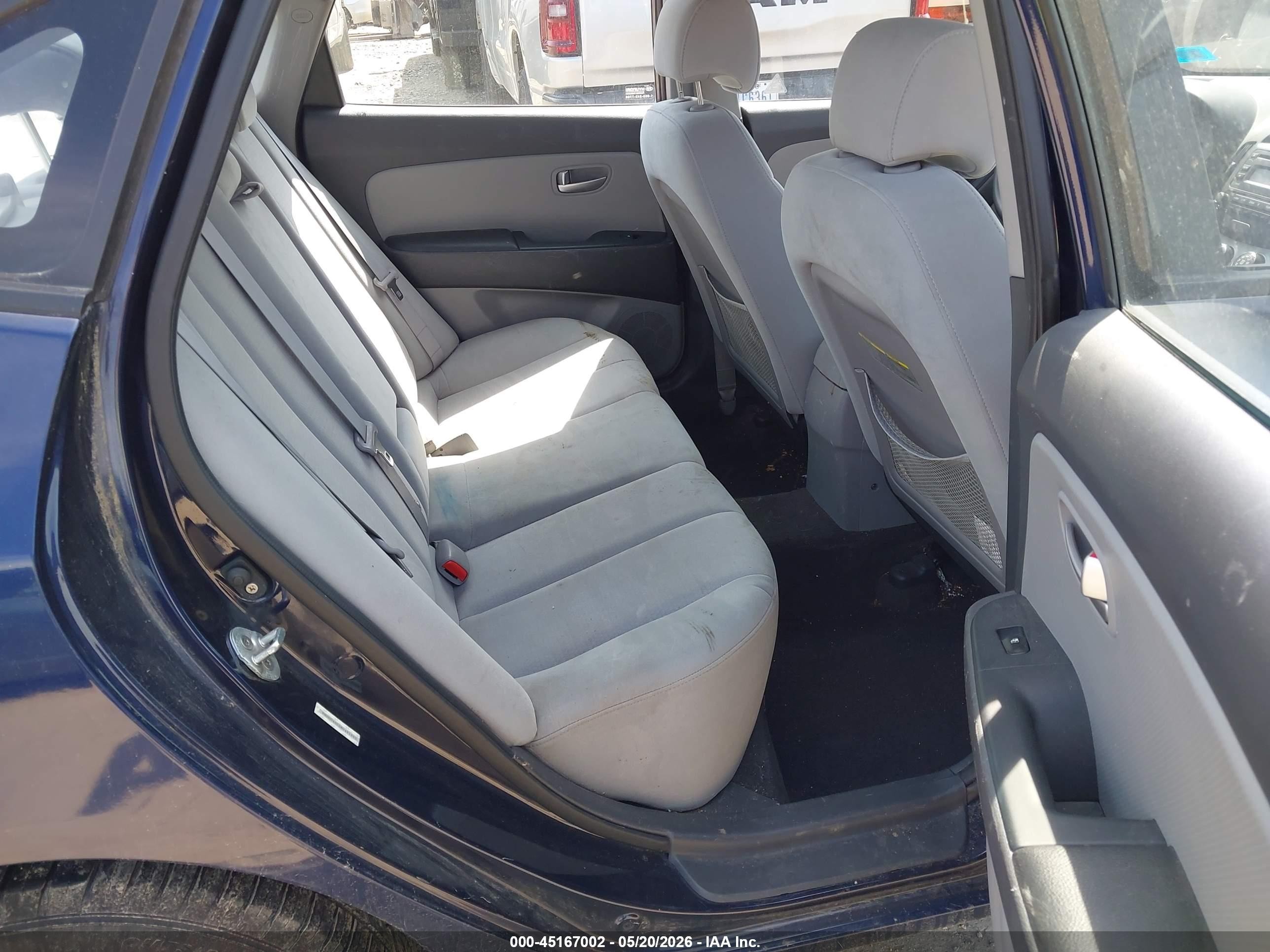 2008 Hyundai Elantra Gls/se Blue vin: KMHDU46D28U461692