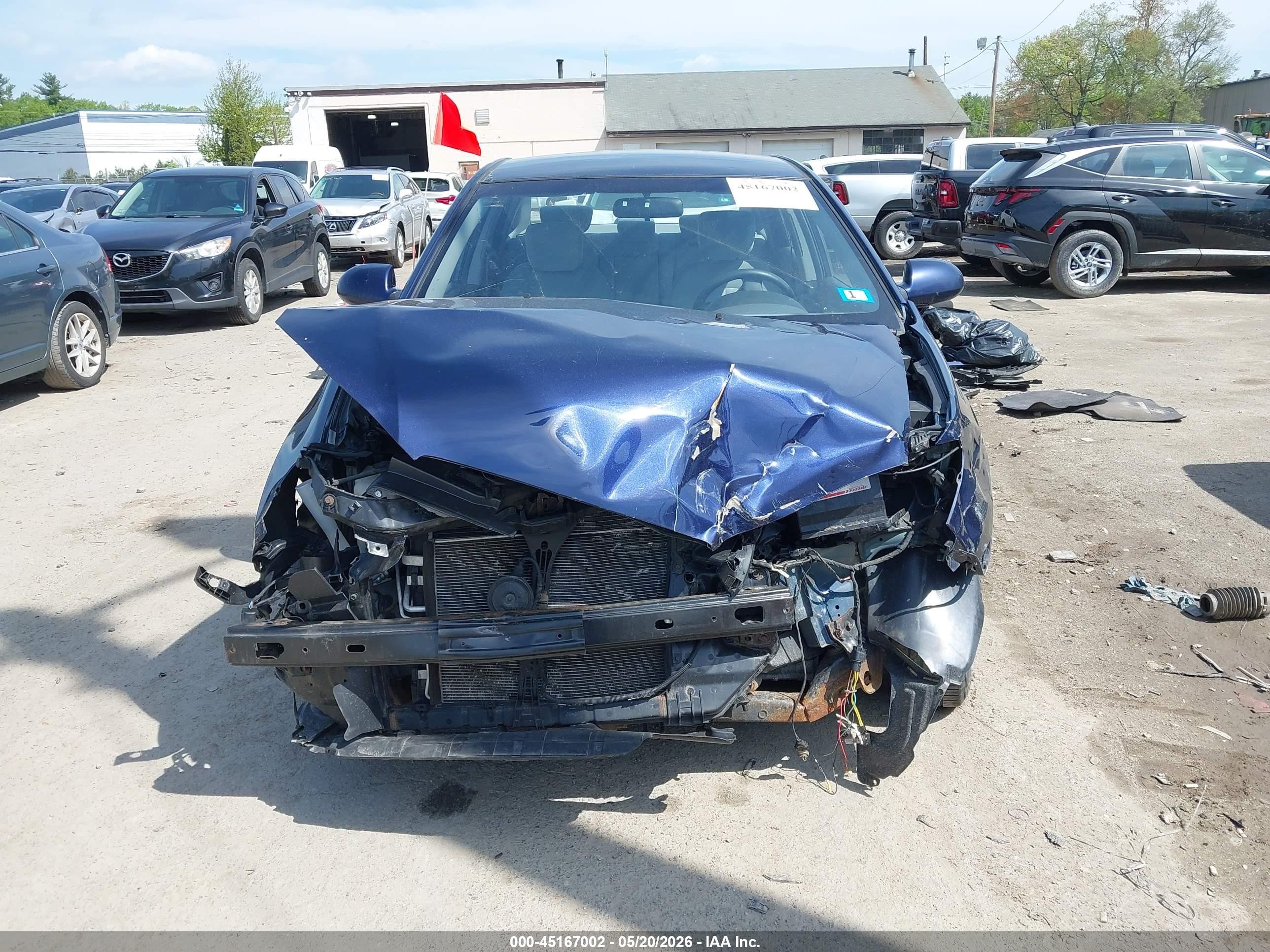 2008 Hyundai Elantra Gls/se Blue vin: KMHDU46D28U461692