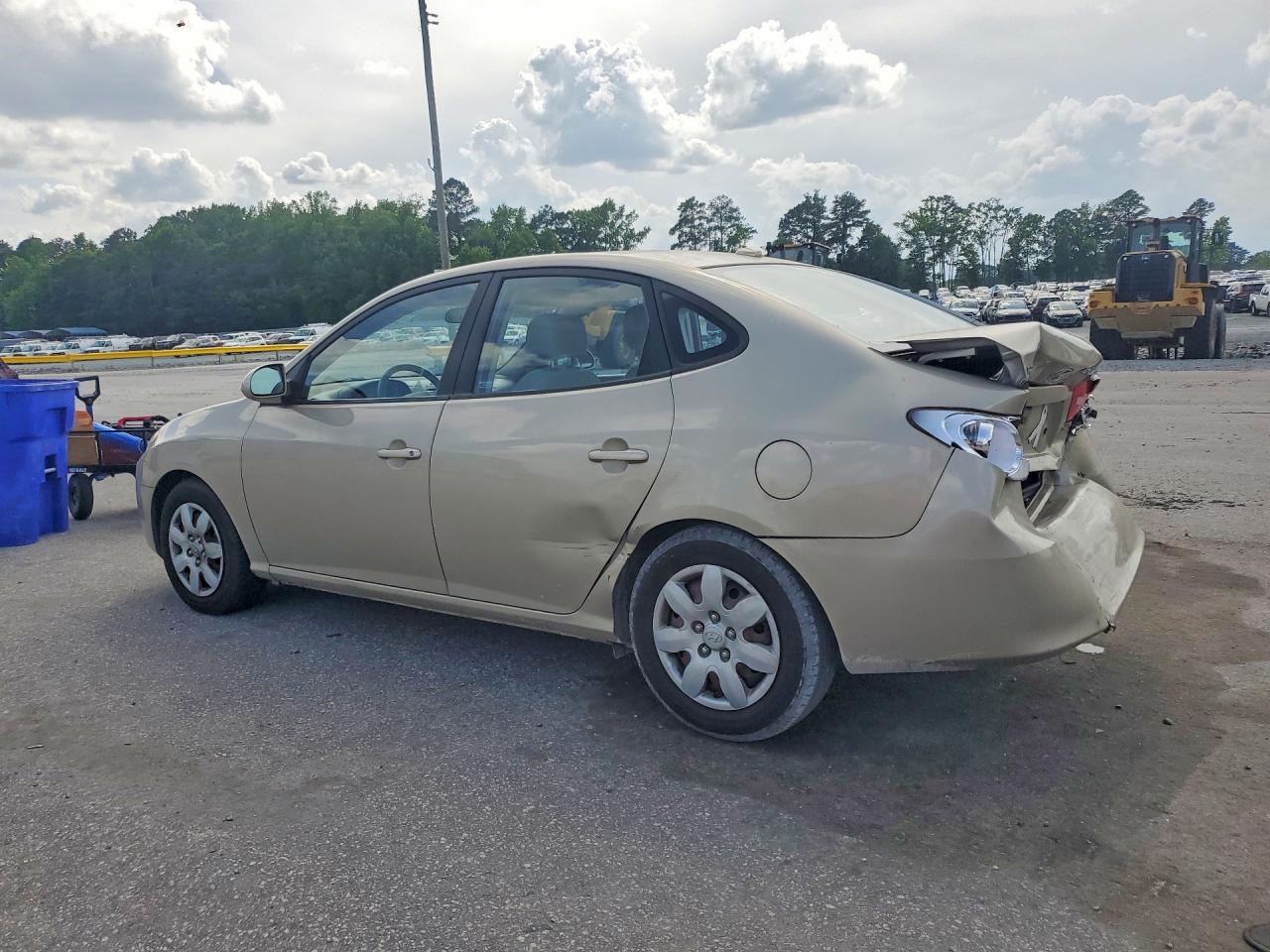 2008 Hyundai Elantra Gls Gray vin: KMHDU46D28U463538