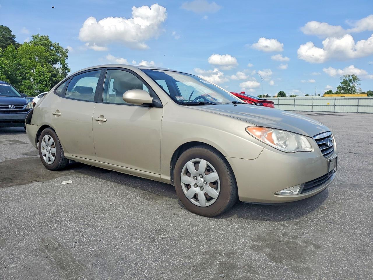 2008 Hyundai Elantra Gls Gray vin: KMHDU46D28U463538