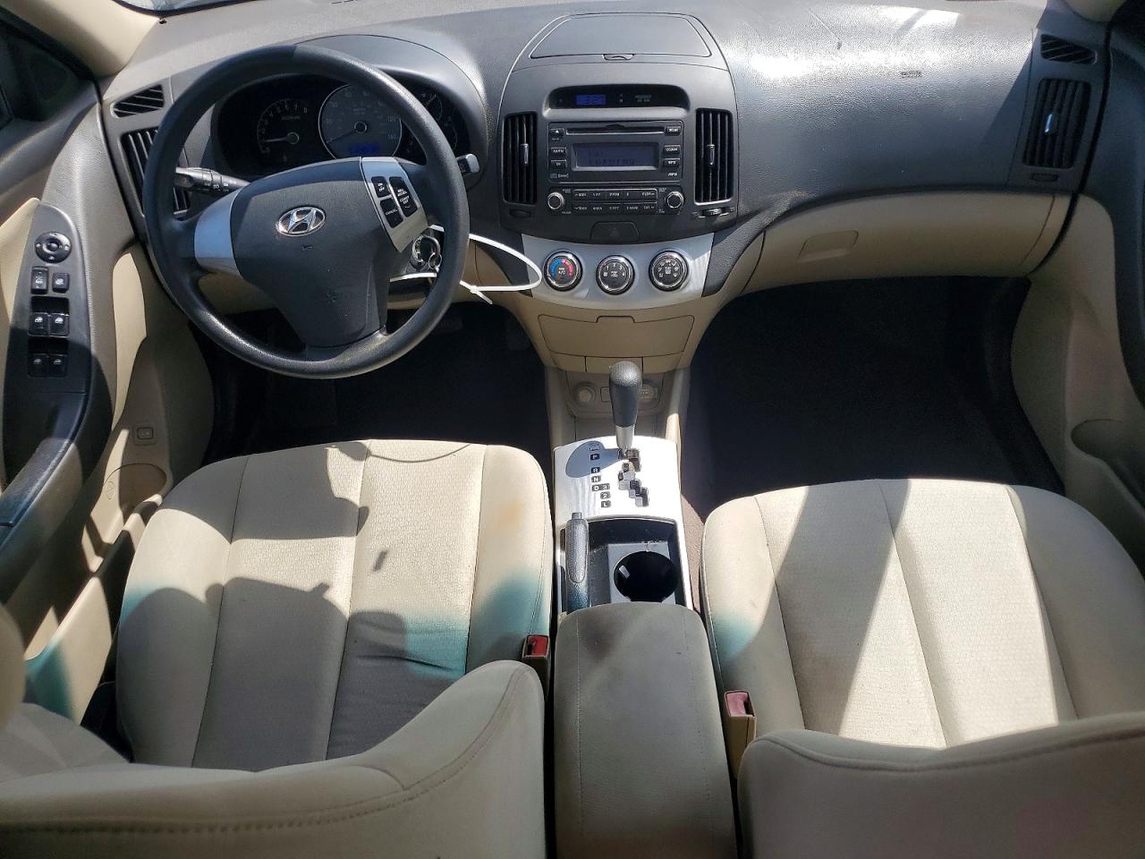 2008 Hyundai Elantra Gls Gray vin: KMHDU46D28U463538