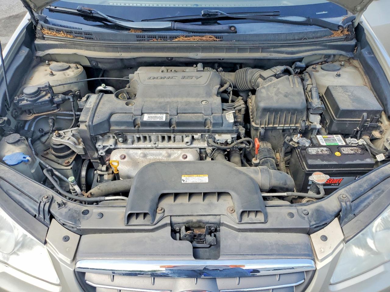 2008 Hyundai Elantra Gls Gray vin: KMHDU46D28U463538