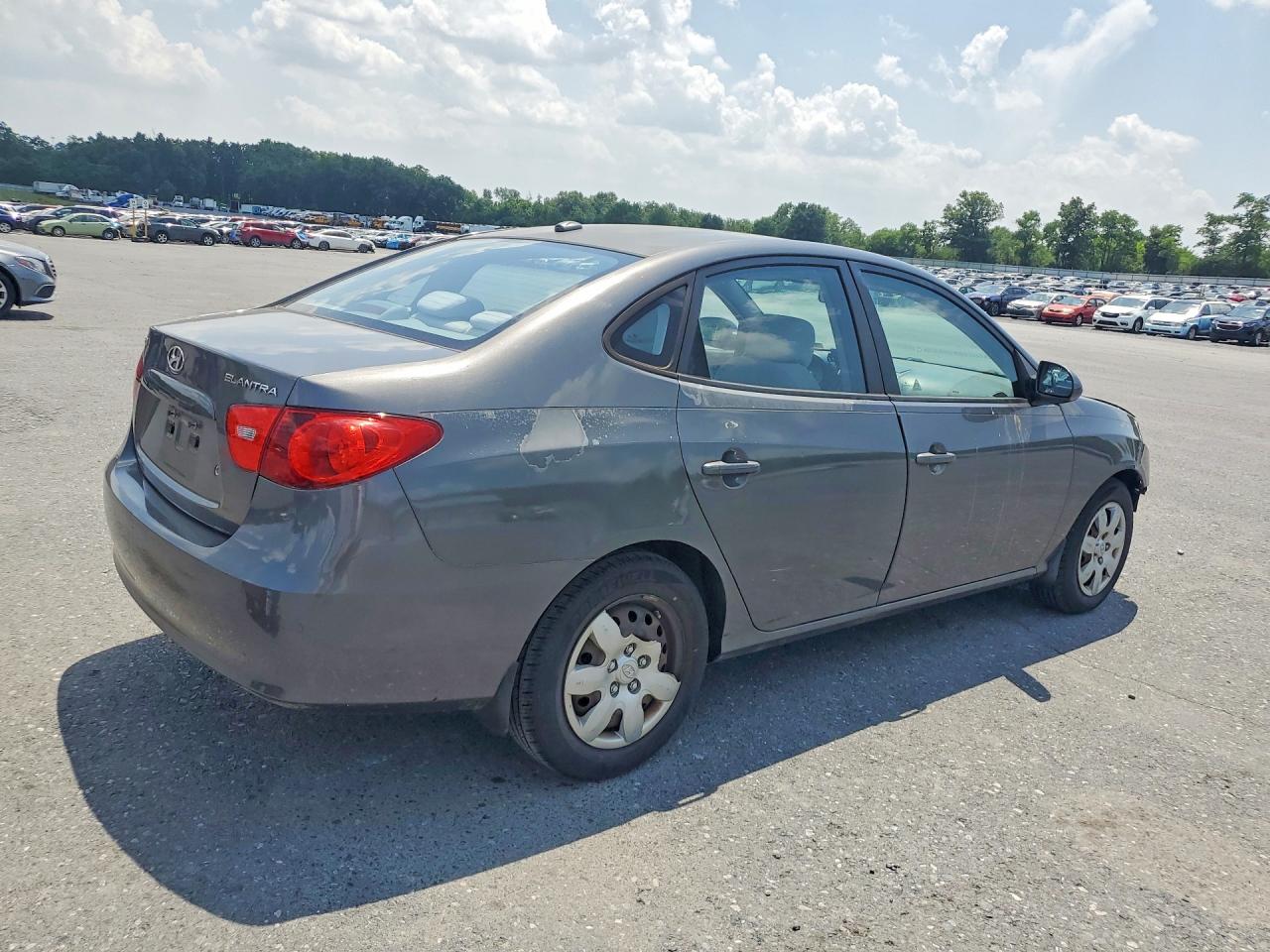 2008 Hyundai Elantra Gls Gray vin: KMHDU46D28U490979