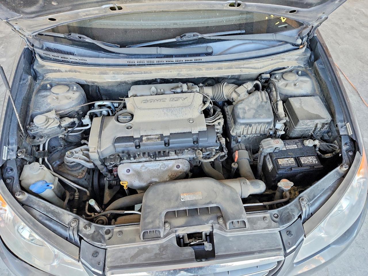 2008 Hyundai Elantra Gls Gray vin: KMHDU46D28U505318