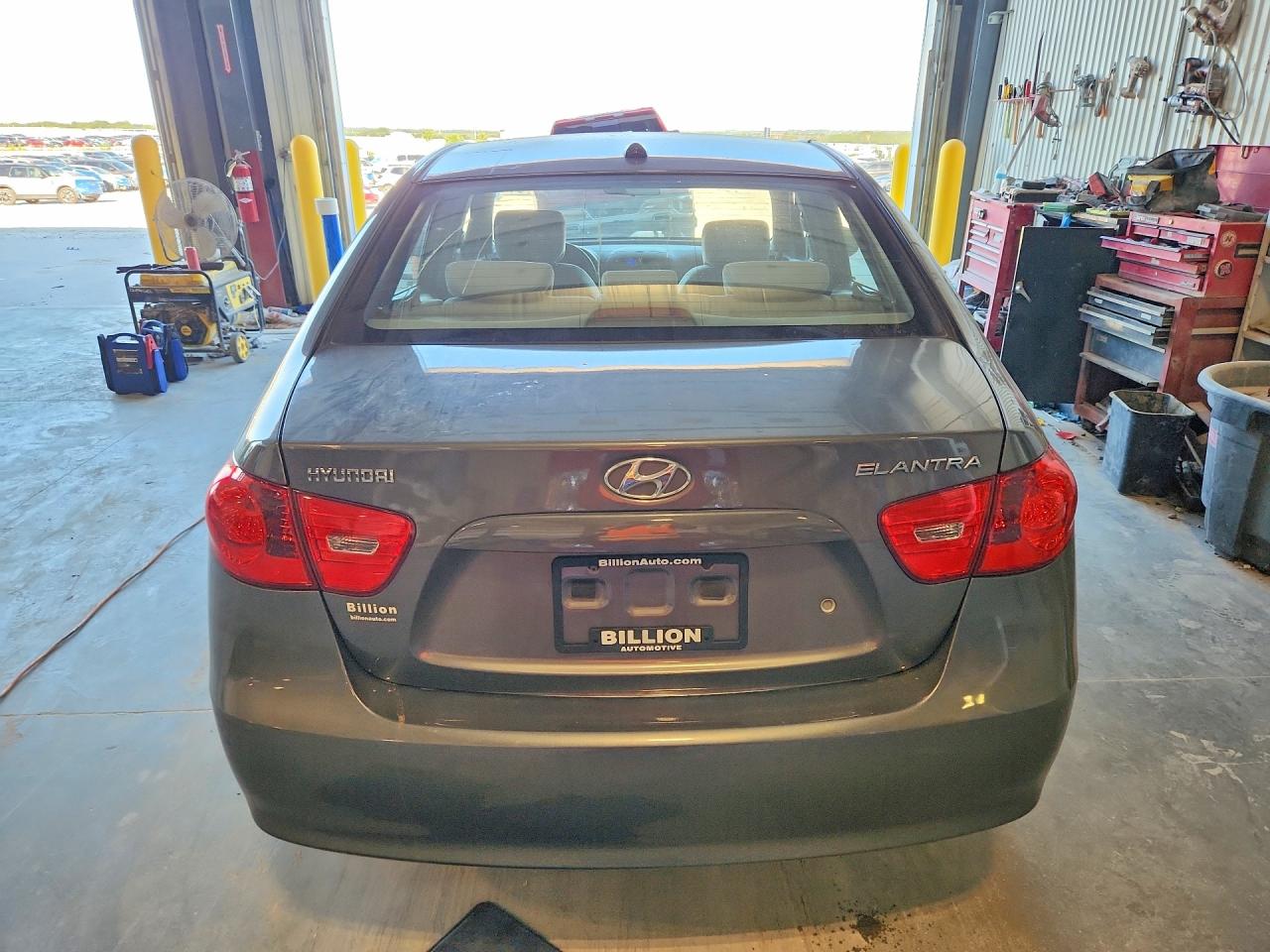 2008 Hyundai Elantra Gls Gray vin: KMHDU46D28U505318