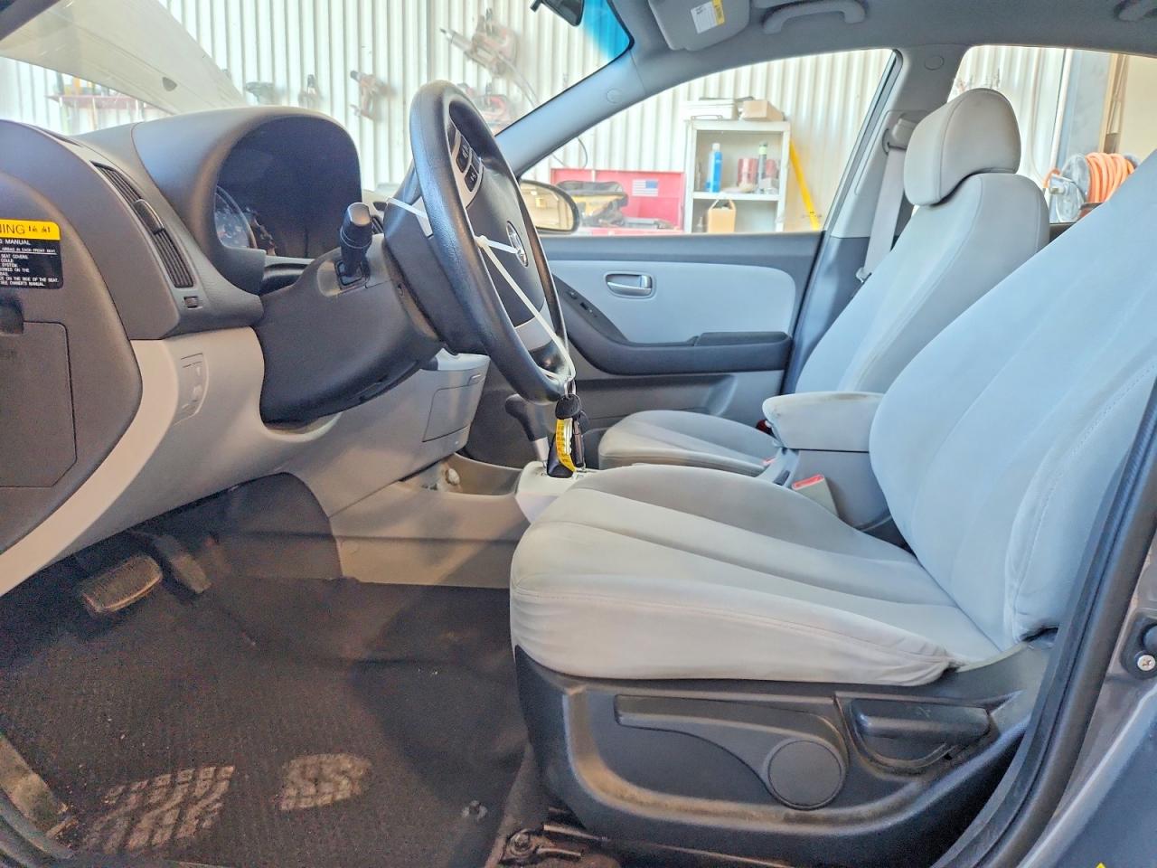 2008 Hyundai Elantra Gls Gray vin: KMHDU46D28U505318