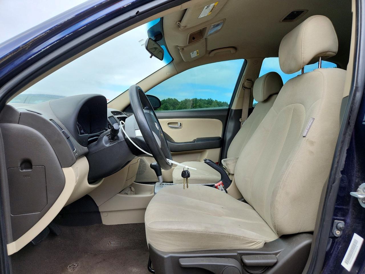 2008 Hyundai Elantra Gls Blue vin: KMHDU46D28U569374