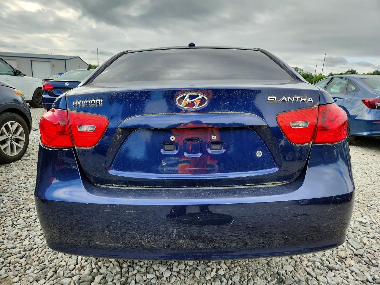 2008 Hyundai Elantra Gls Blue vin: KMHDU46D28U569374