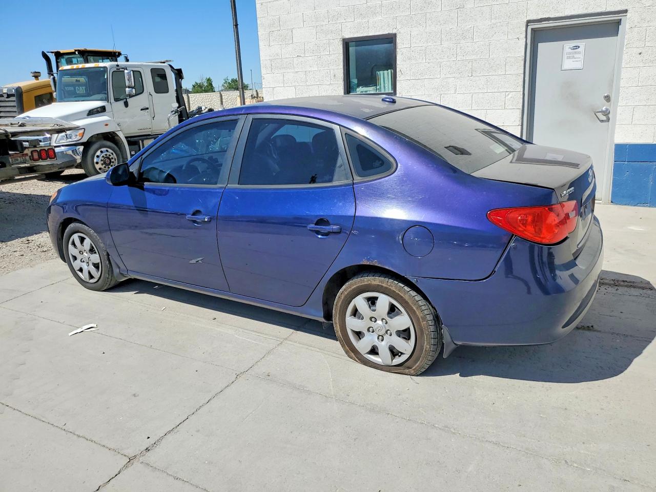 2008 Hyundai Elantra Gls Синий vin: KMHDU46D28U570203
