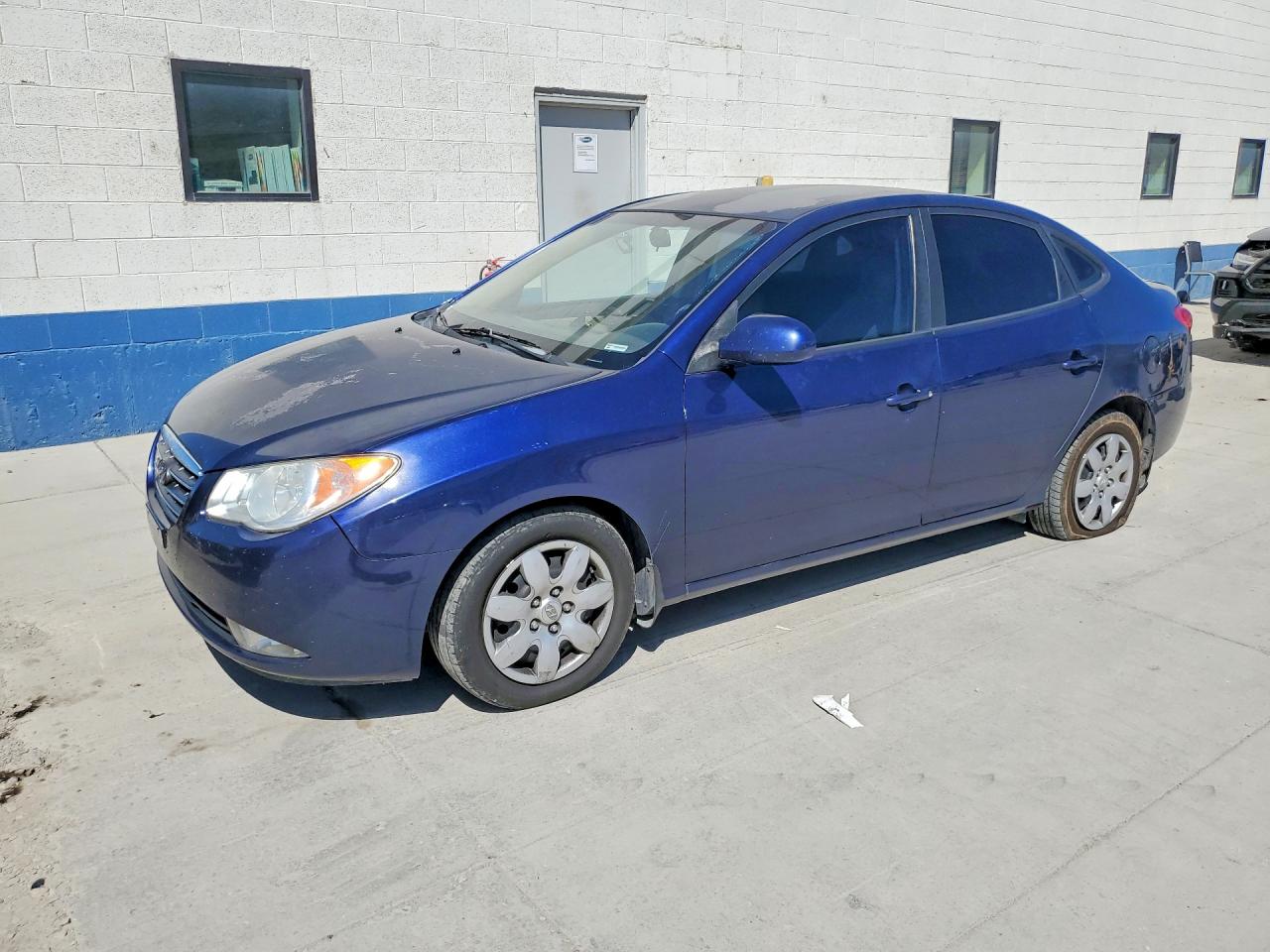 2008 Hyundai Elantra Gls Blue vin: KMHDU46D28U570203