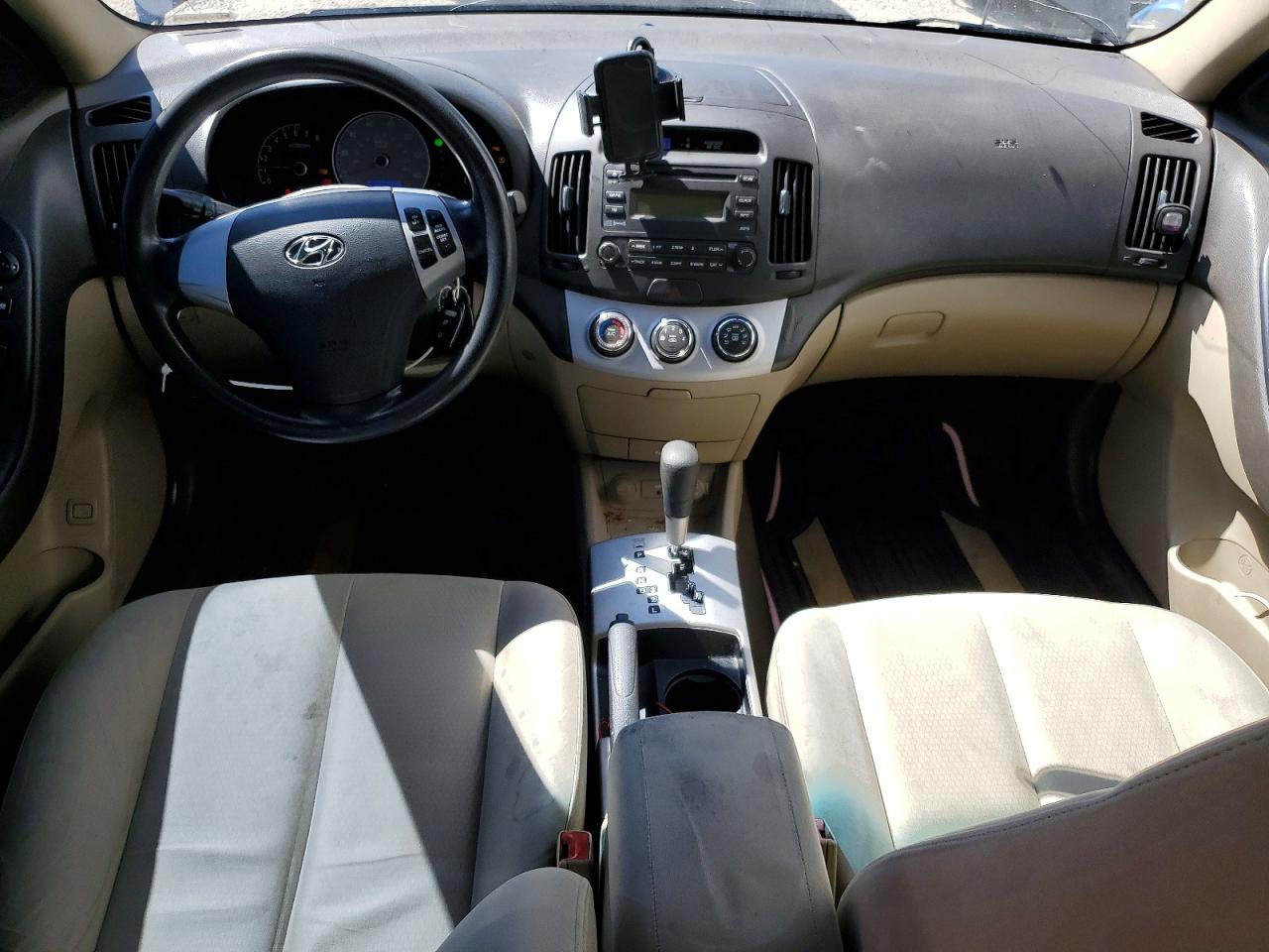 2008 Hyundai Elantra Gls Синий vin: KMHDU46D28U570203