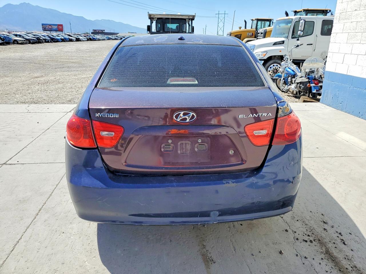 2008 Hyundai Elantra Gls Синий vin: KMHDU46D28U570203